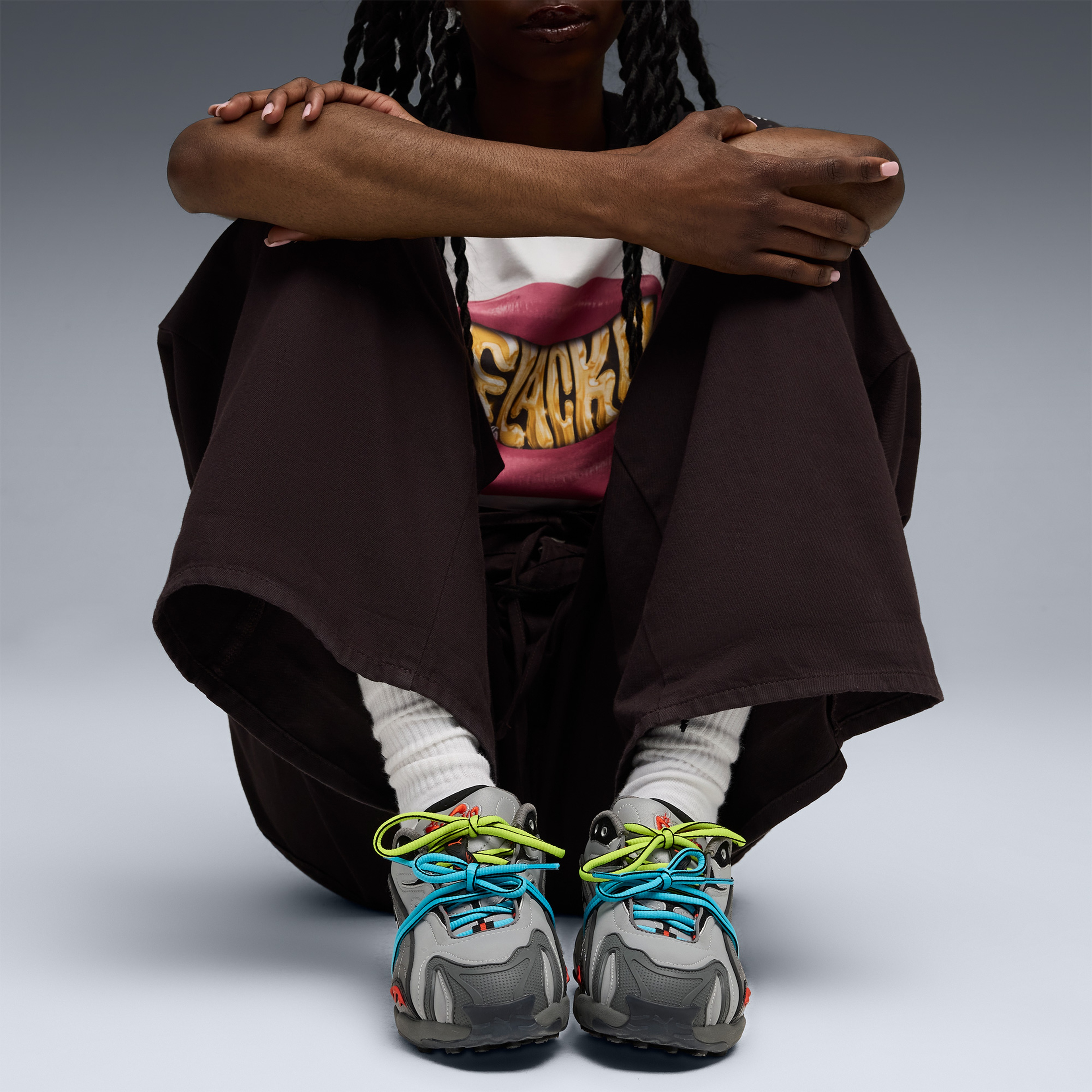 Puma X ASAP Rocky Inhale Erkek Siyah Spor Ayakkabı