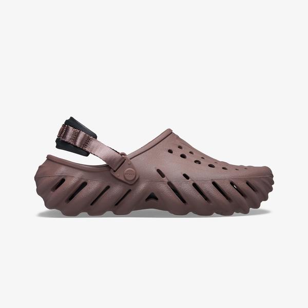 Crocs Echo Clog Kadın Kahverengi Terlik