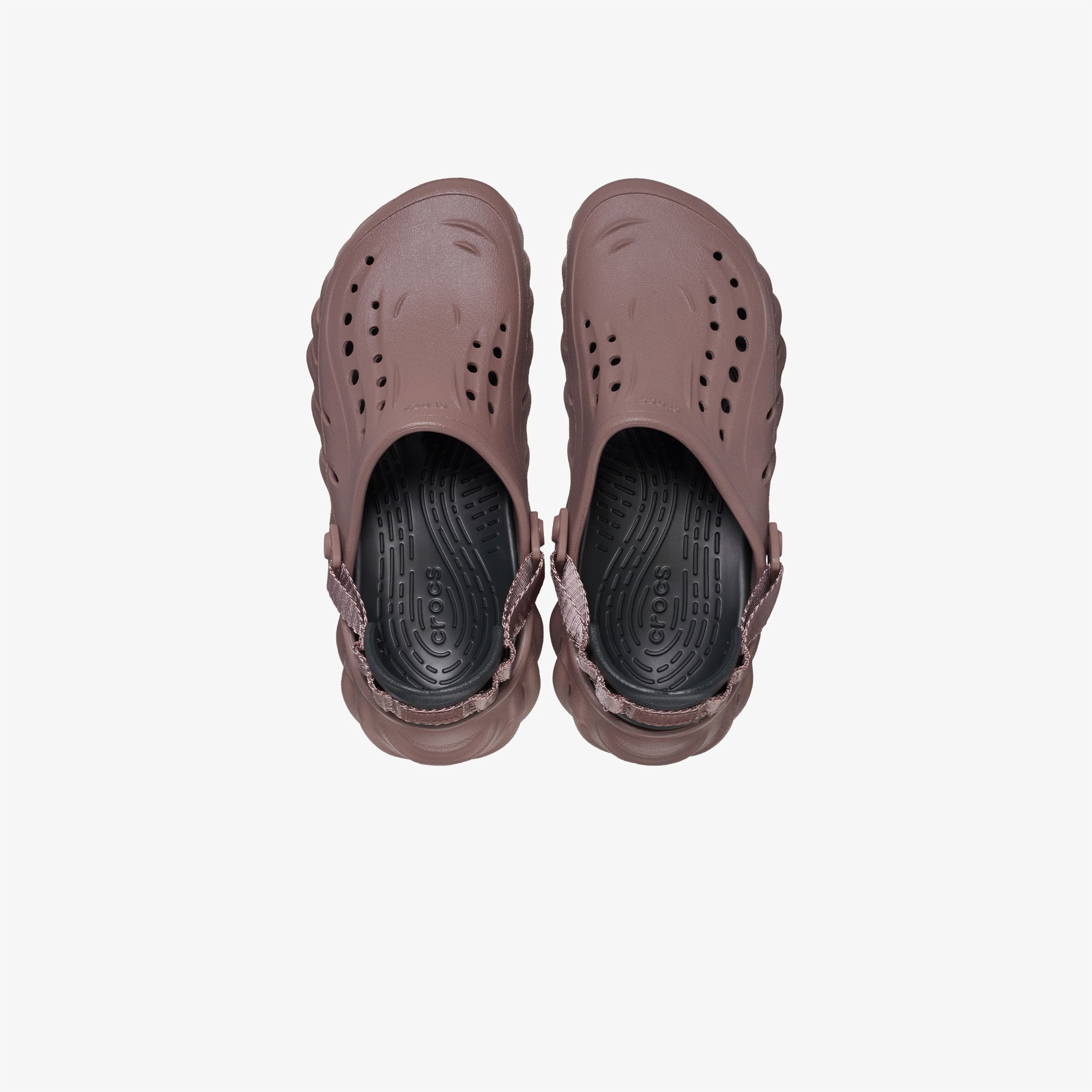 Crocs Echo Clog Kadın Kahverengi Terlik