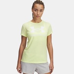 Under Armour Sportstyle Logo Ss Kadın Sarı T-Shirt