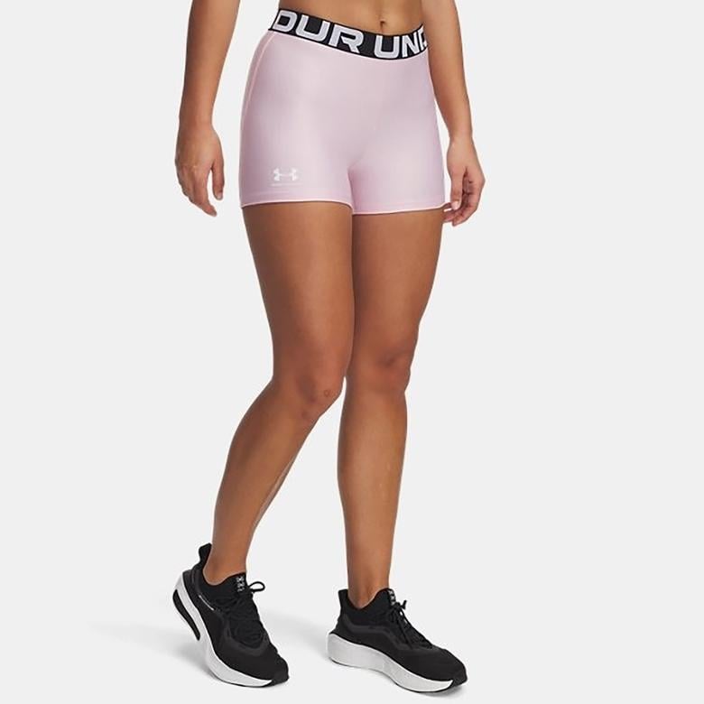 Under Armour Hg Mid nded Kadın Pembe Antrenman Bra