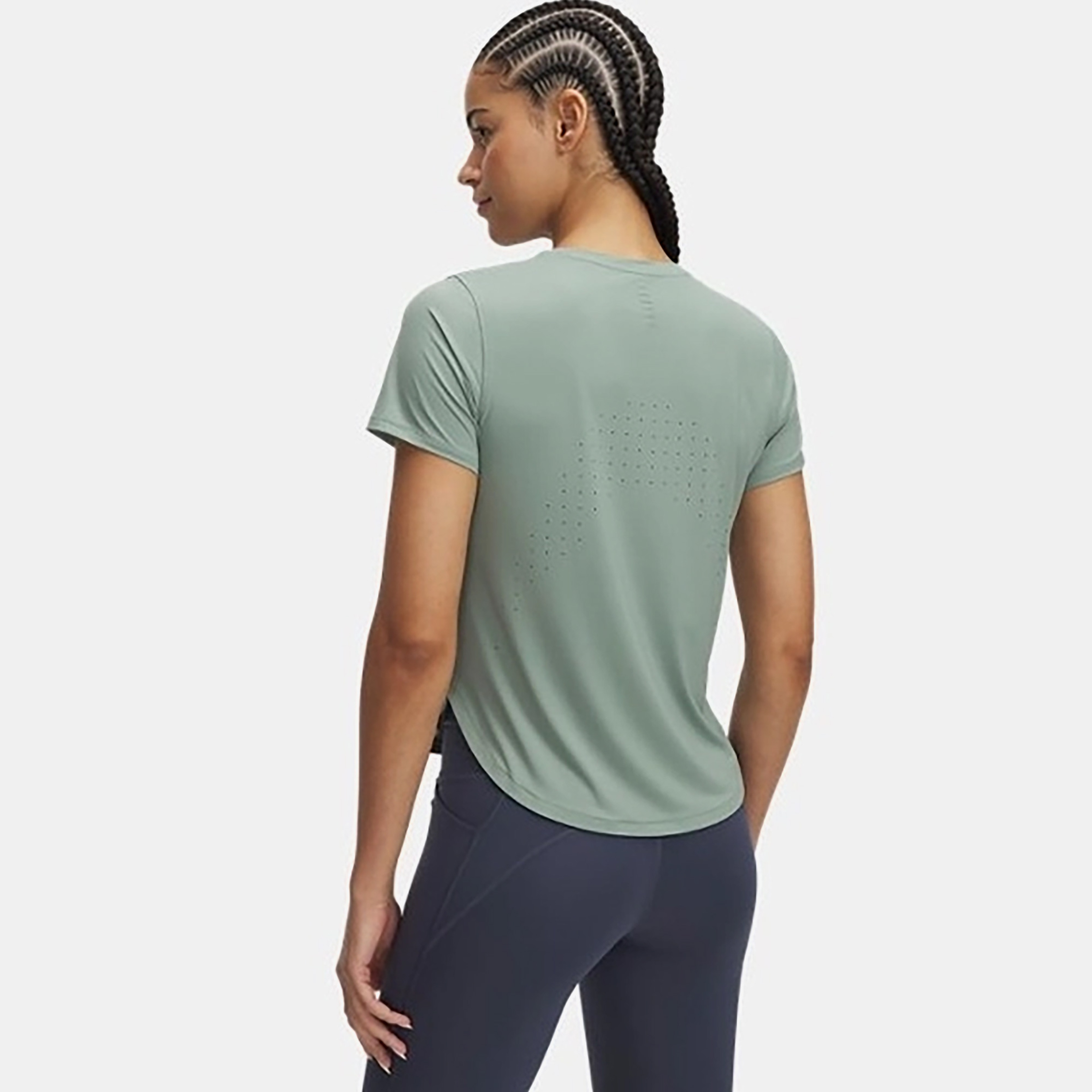 Under Armour Launch Elite Kadın Siyah T-Shirt