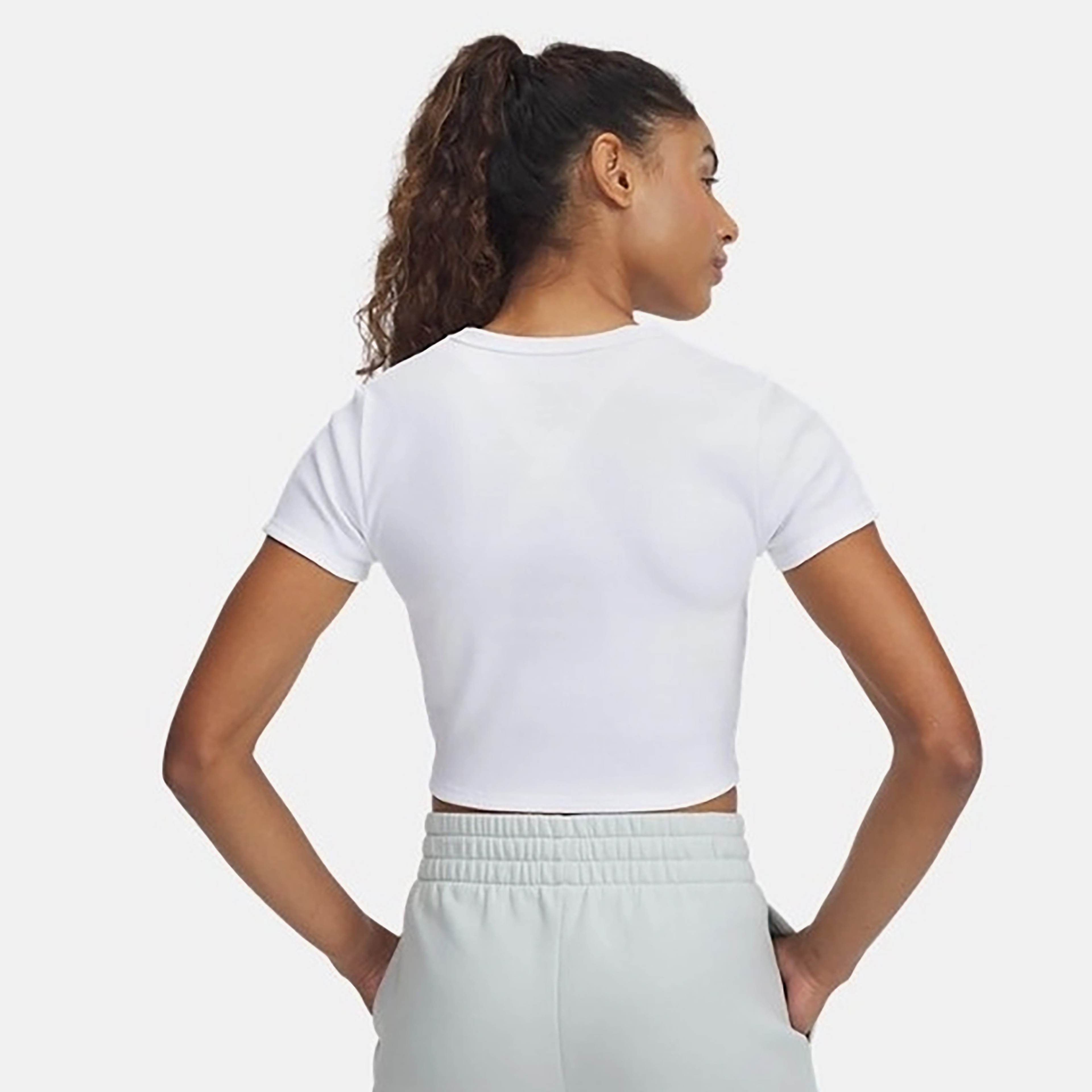 Under Armour Rival Rib Baby Kadın Beyaz T-Shirt