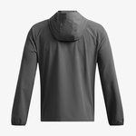 Under Armour Stretch Woven Erkek Gri Rüzgarlık