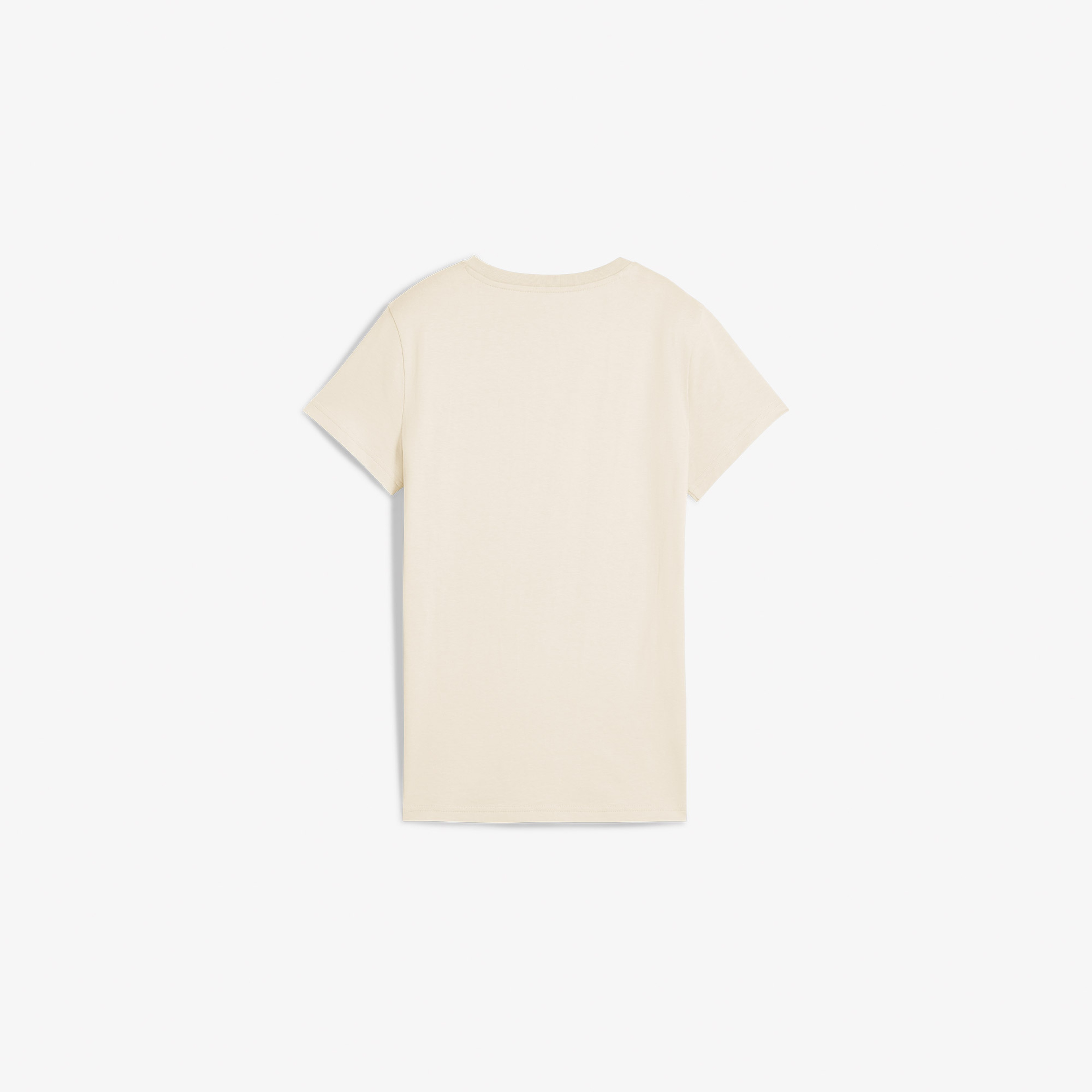 Puma Ess Elevated Kadın Krem T-Shirt