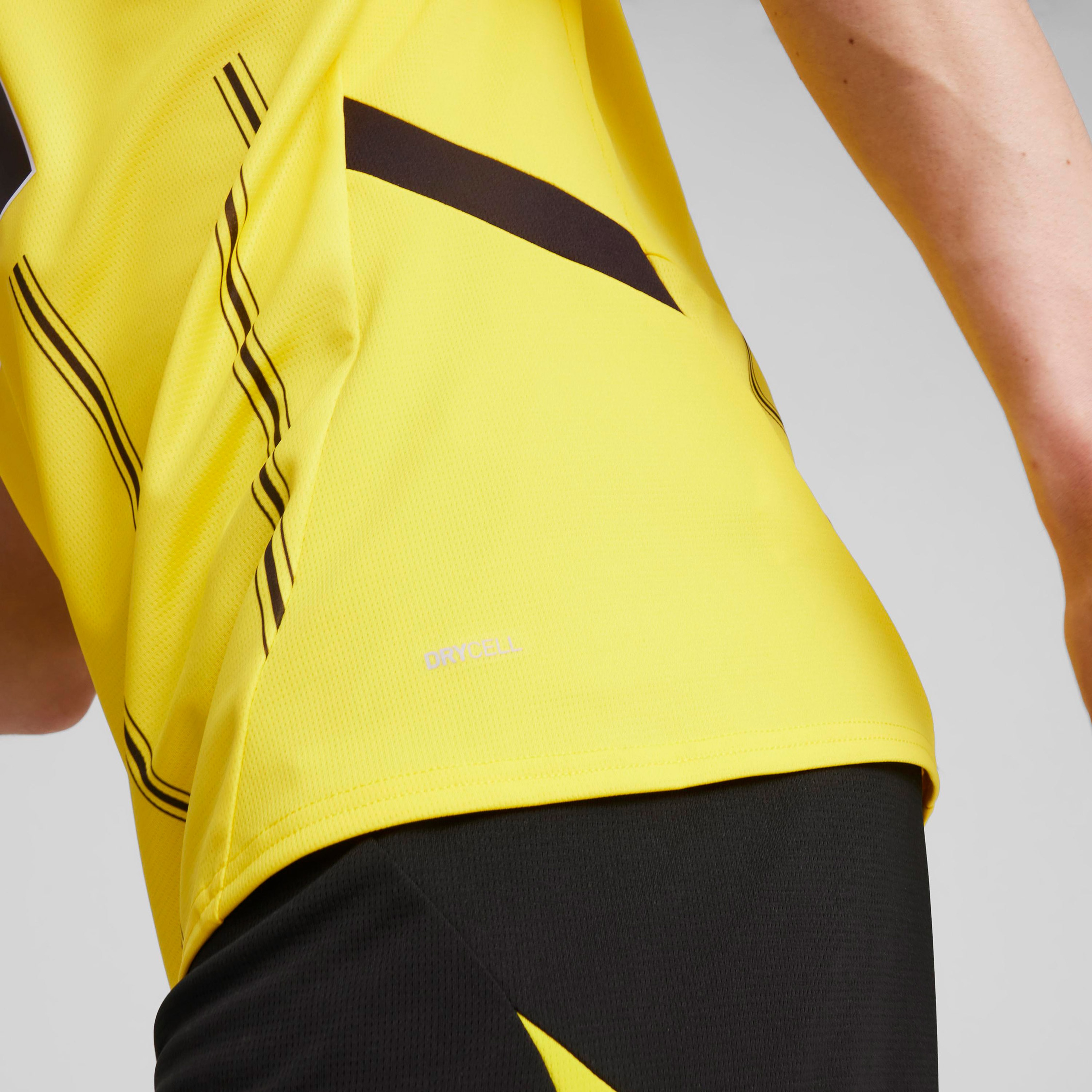 Puma Bourissia Dortmund 2024-25 İç Saha Erkek Sarı Futbol Forması