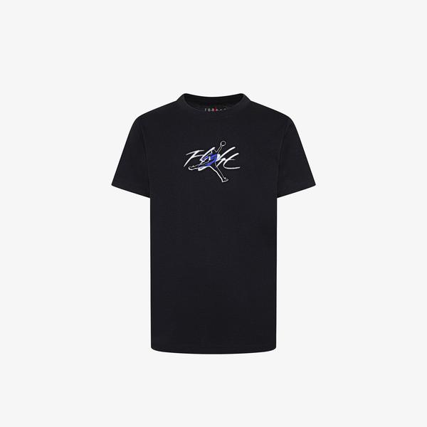 Jordan JM Flight Haze SS Tee Çocuk Siyah Günlük T-Shirt