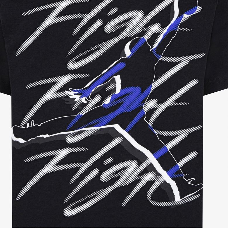 Jordan JM Flight Haze SS Tee Çocuk Siyah Günlük T-Shirt