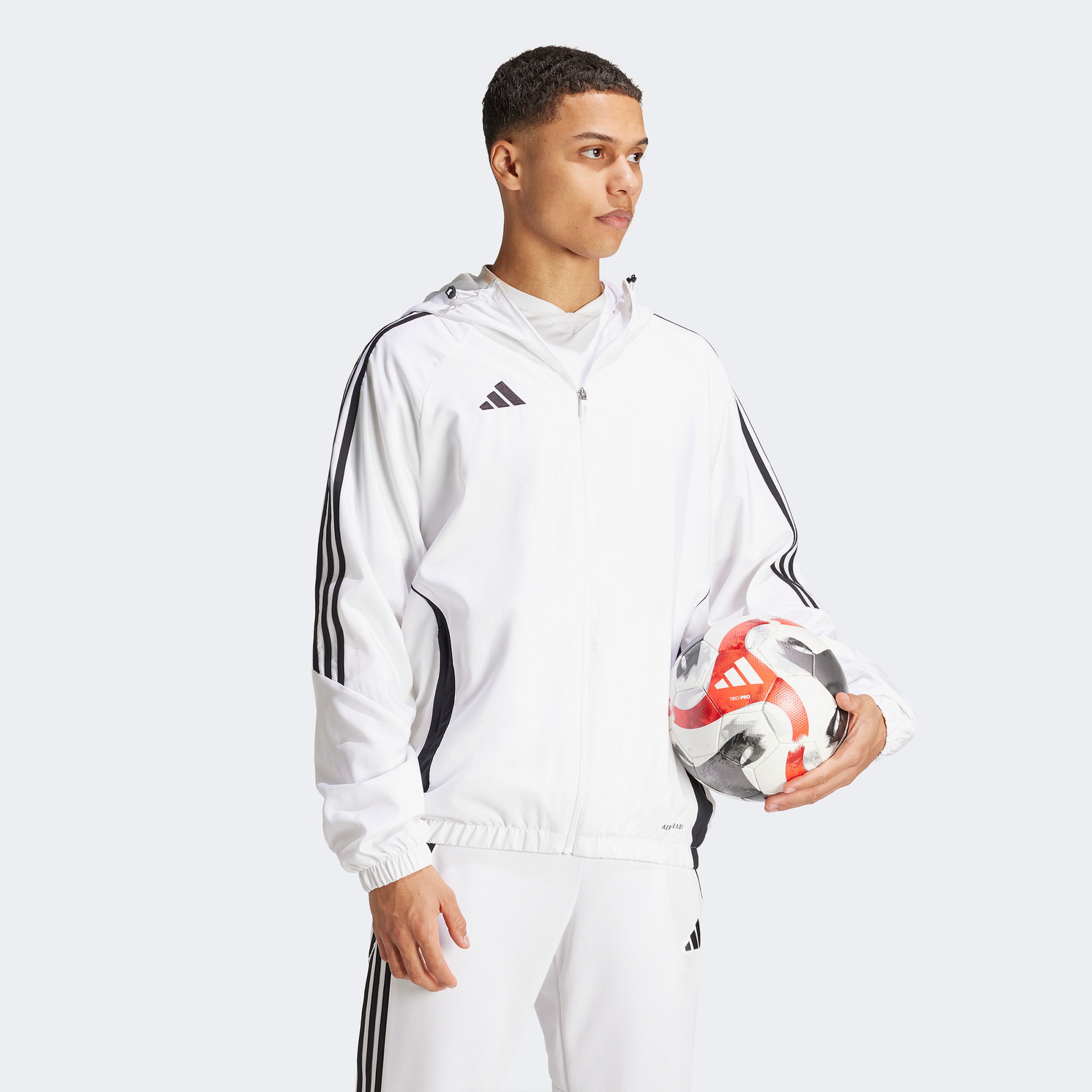 adidas Tiro 24 Erkek Beyaz Rüzgarlık