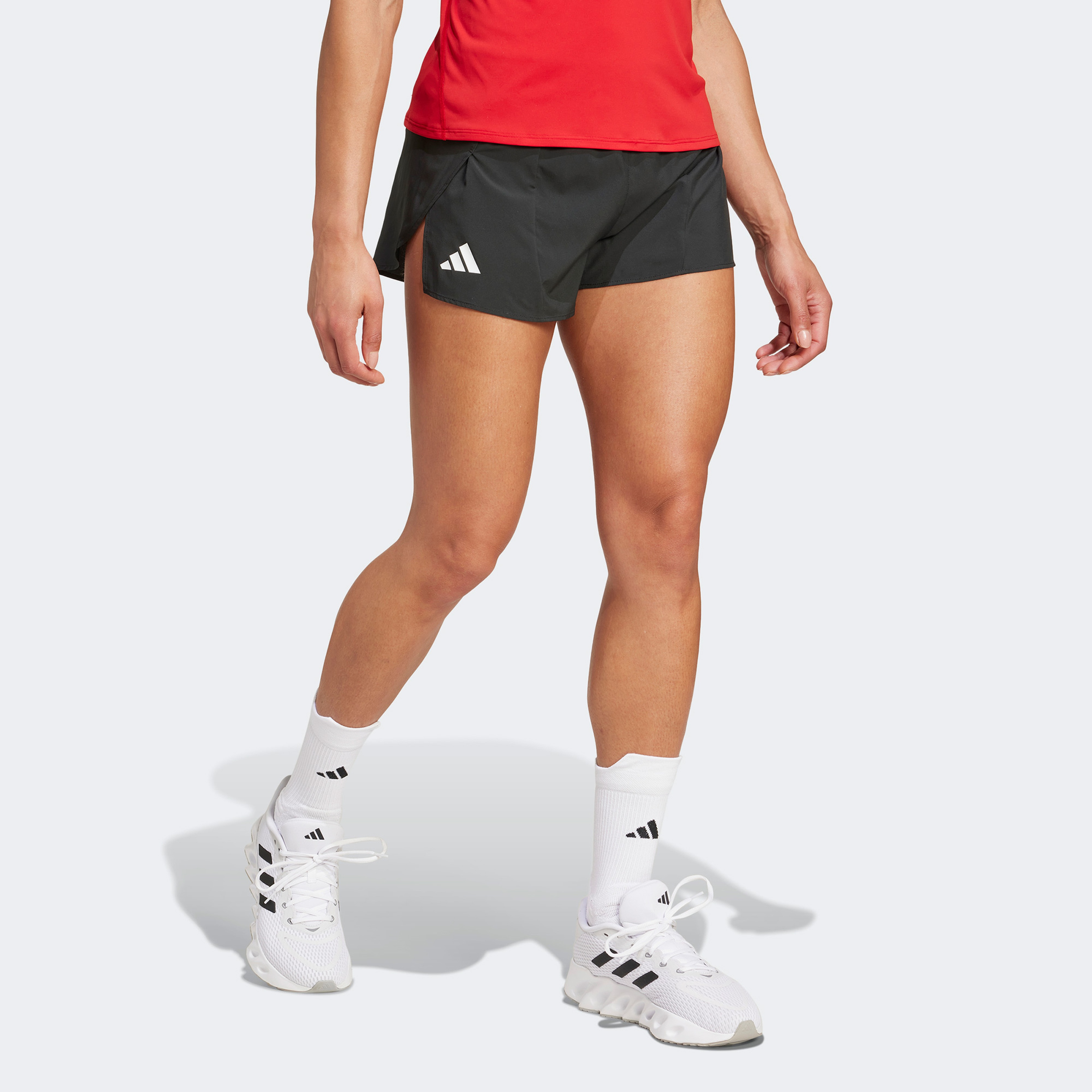 adidas Adizero Essentials Split Kadın Siyah Koşu Şortu