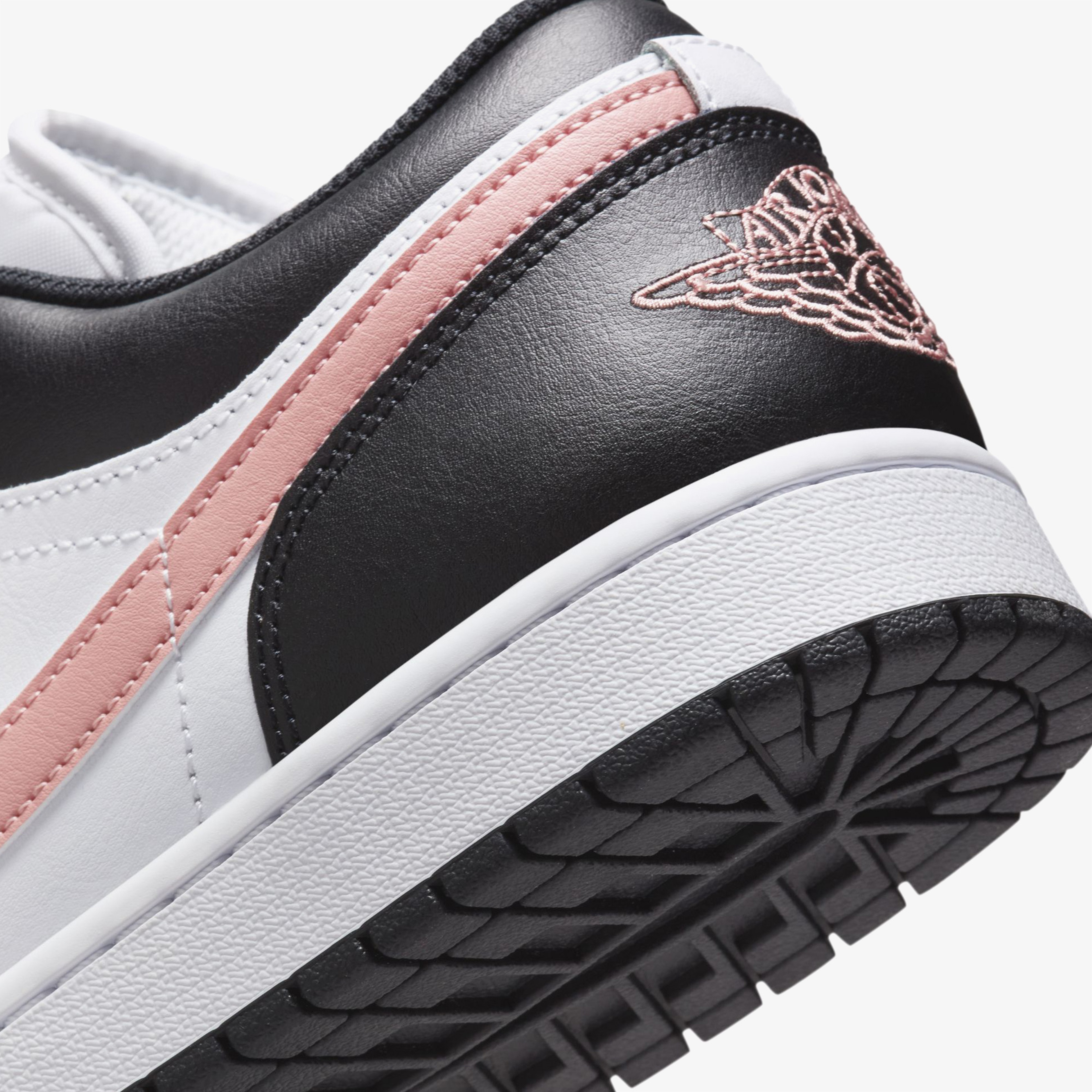 Nike Air Jordan 1 Low 'Rusty Pink' Erkek Siyah Sneaker