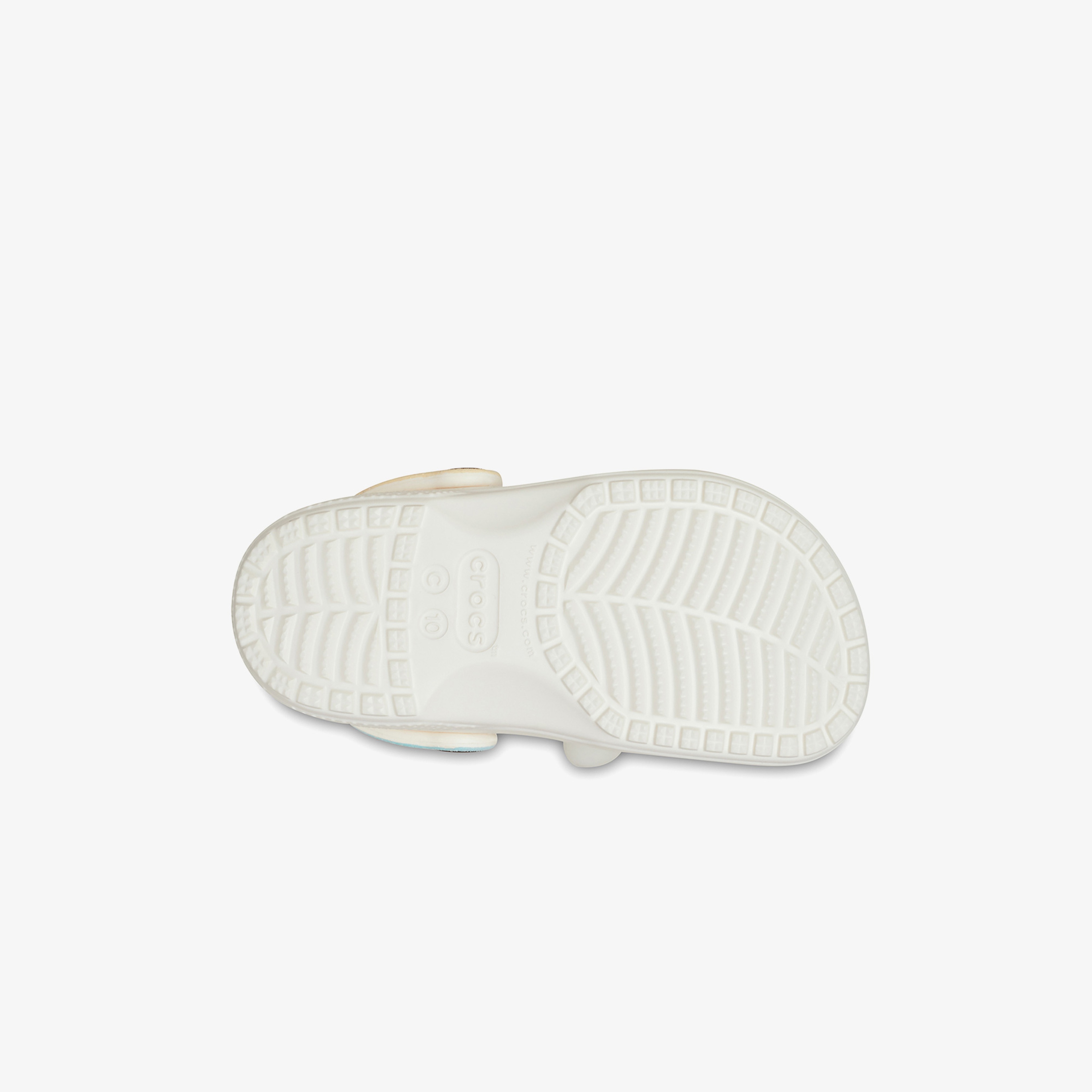 Crocs Classic I AM Rainbow Unicorn Bebek Beyaz Terlik