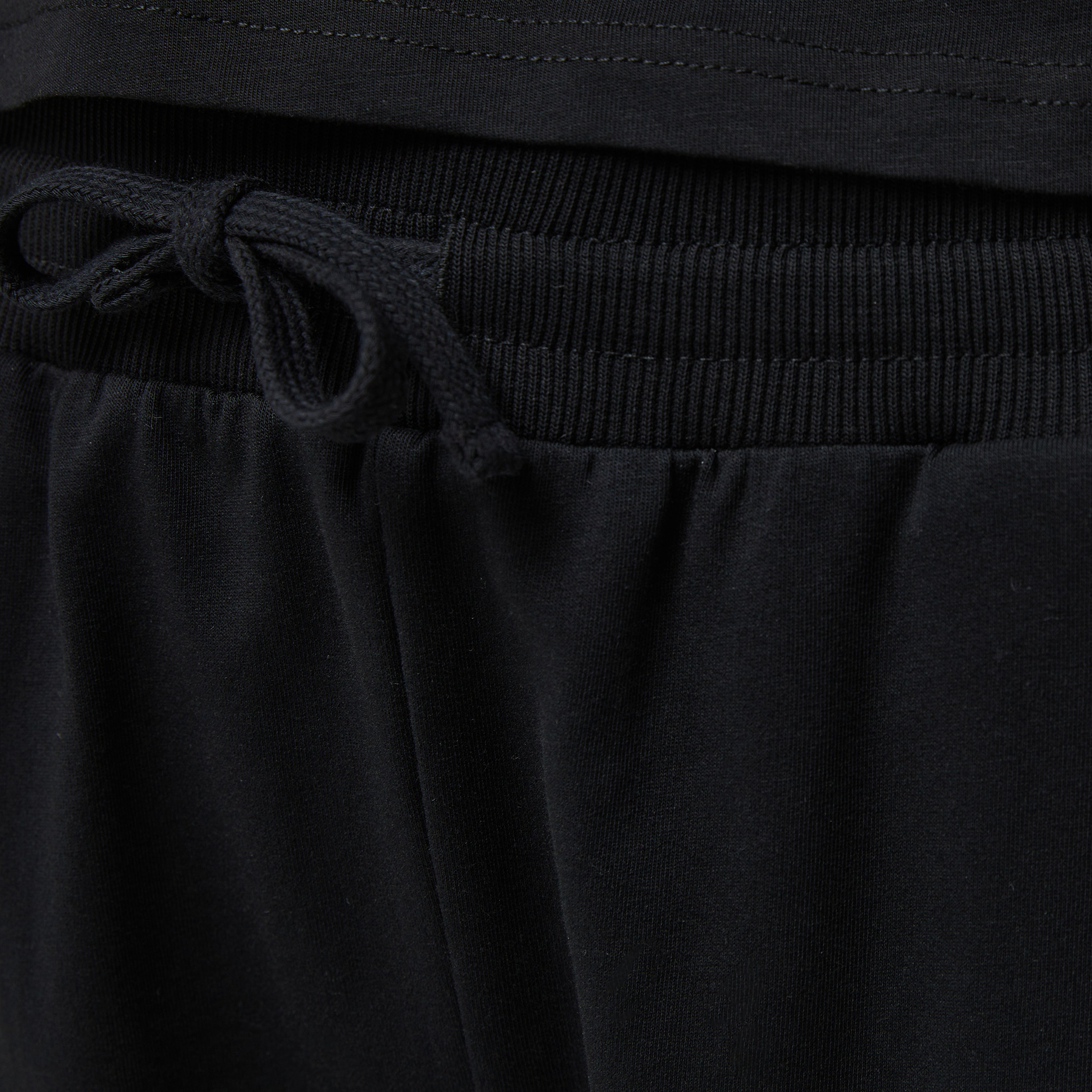 Ucla Regular Fit Kadın Siyah Eşofman Altı