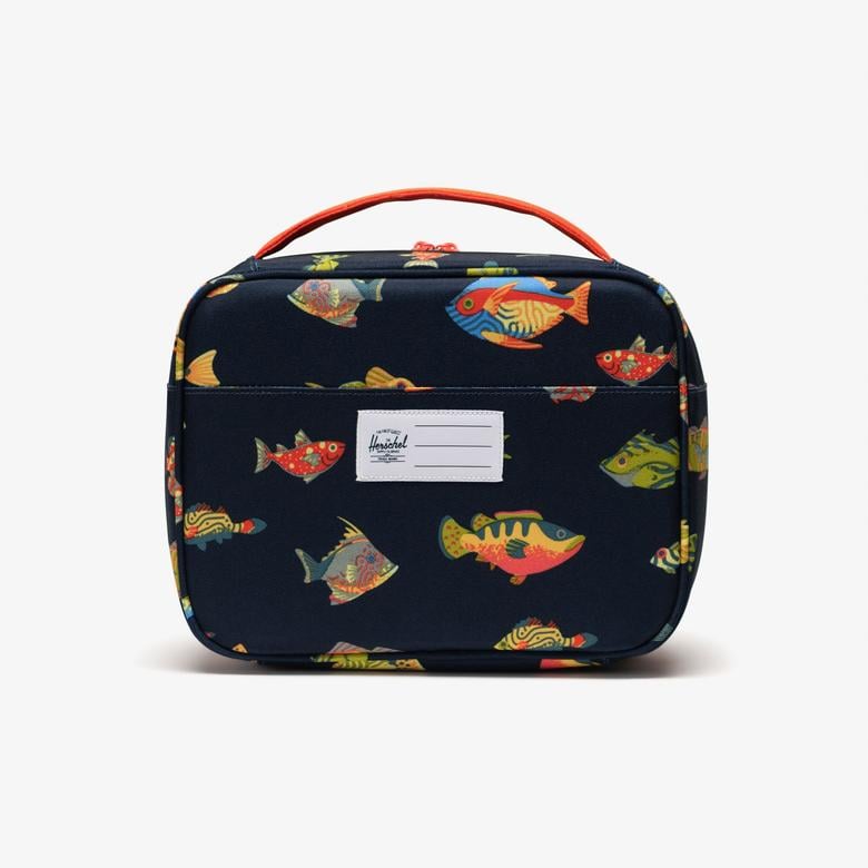 Herschel Pop Quiz Something Fishy Çocuk Lacivert Beslenme Çantası