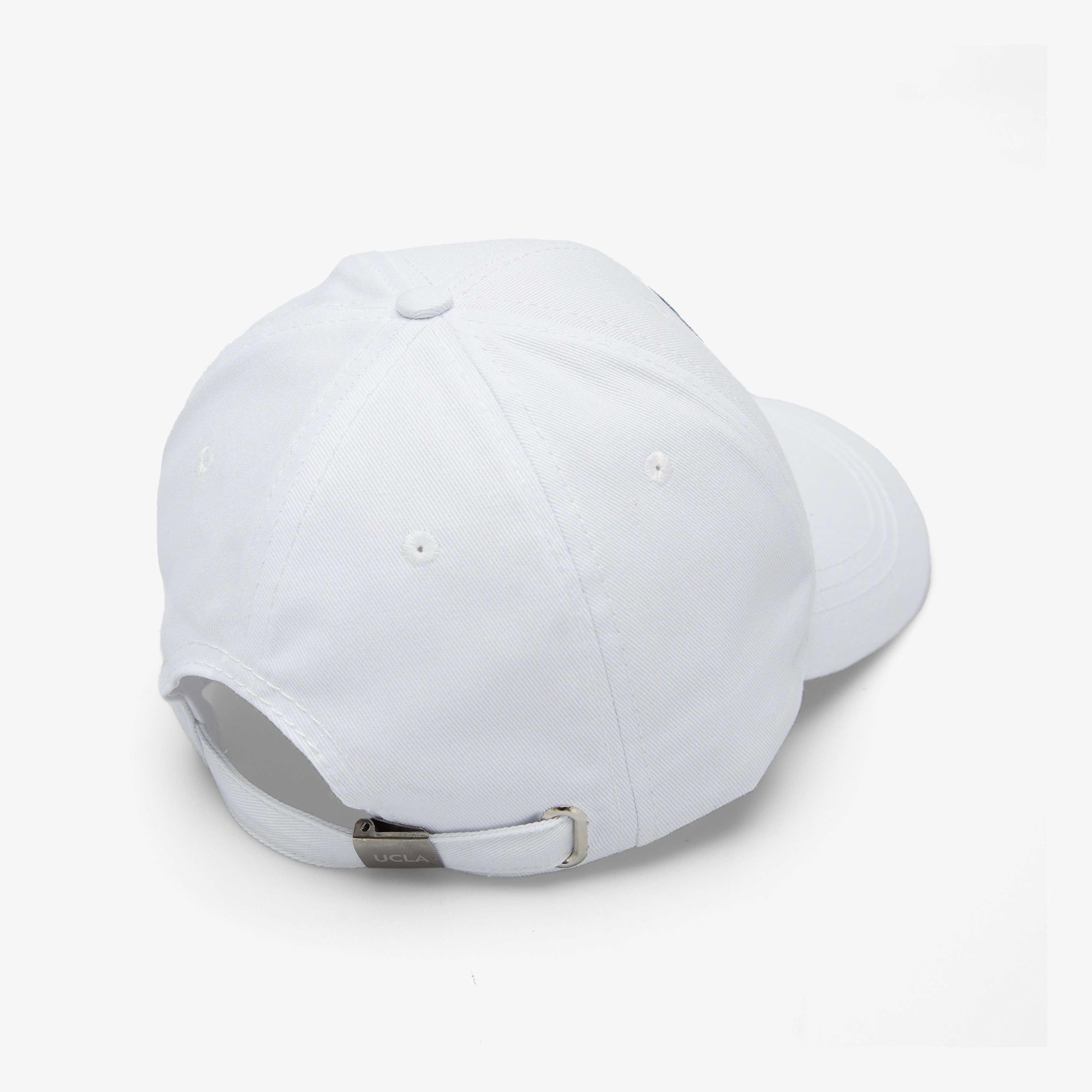 Ucla Kalın Pamuklu Unisex Beyaz Şapka
