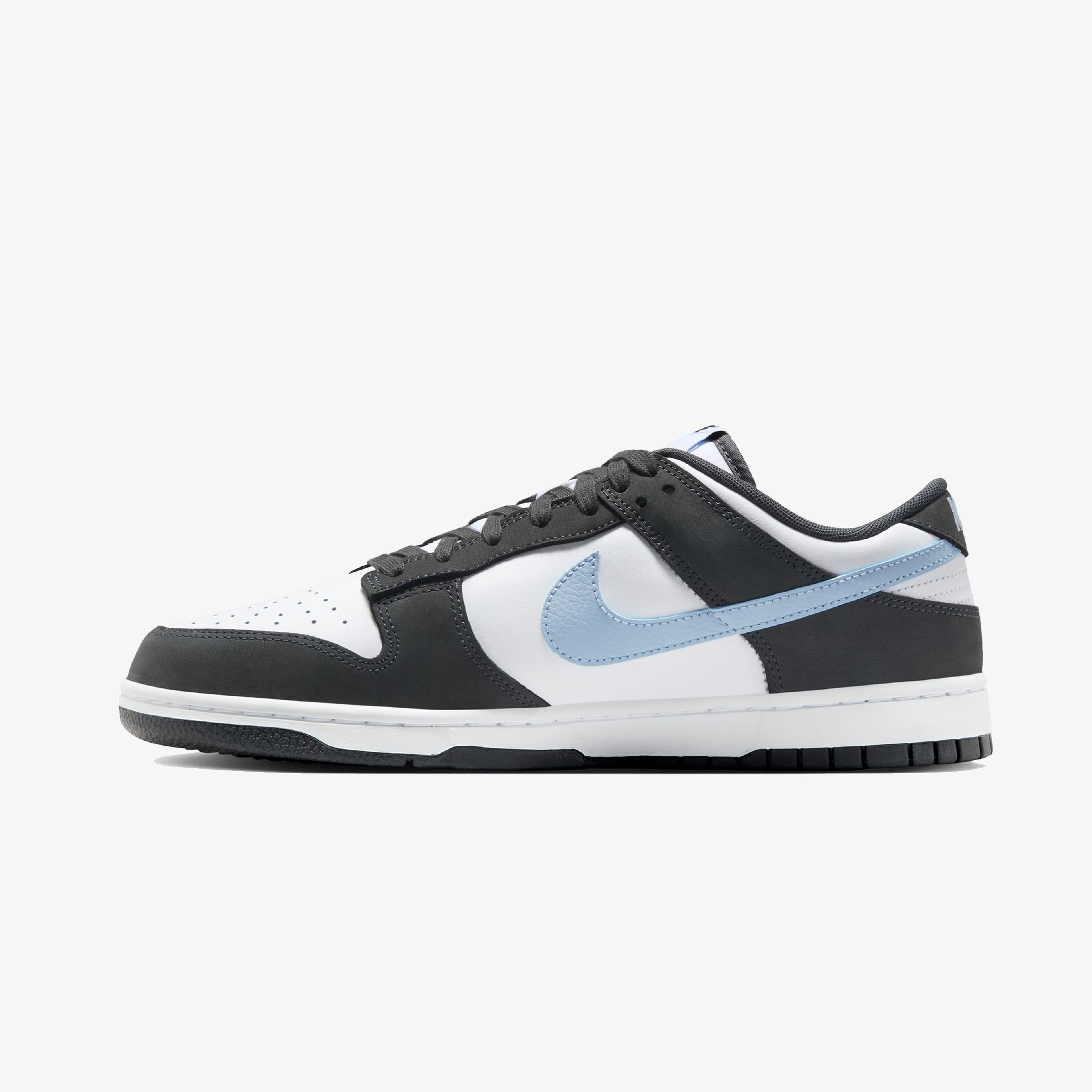 Nike Dunk Low Erkek Mavi/Siyah/Beyaz Sneaker
