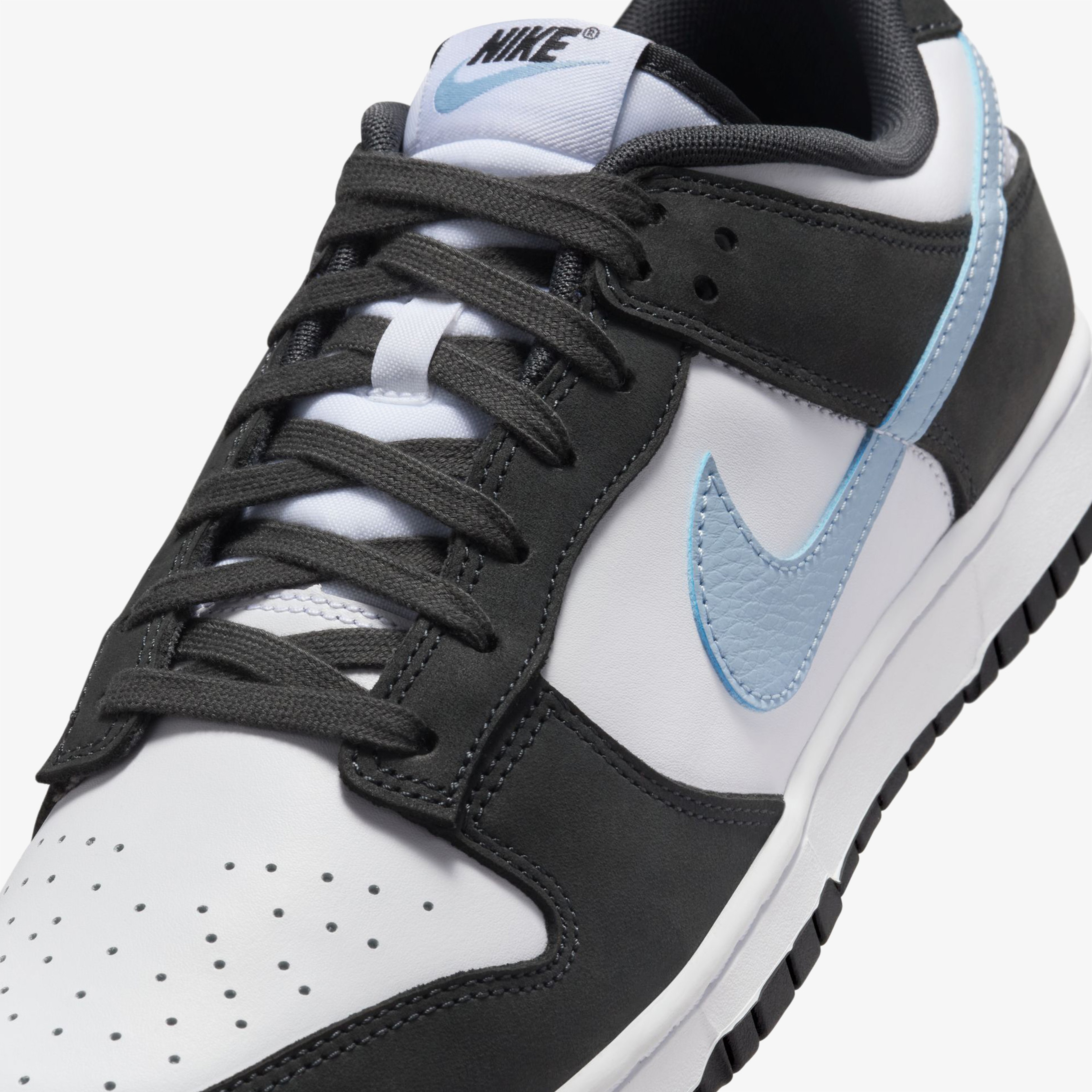 Nike Dunk Low Erkek Mavi/Siyah/Beyaz Sneaker