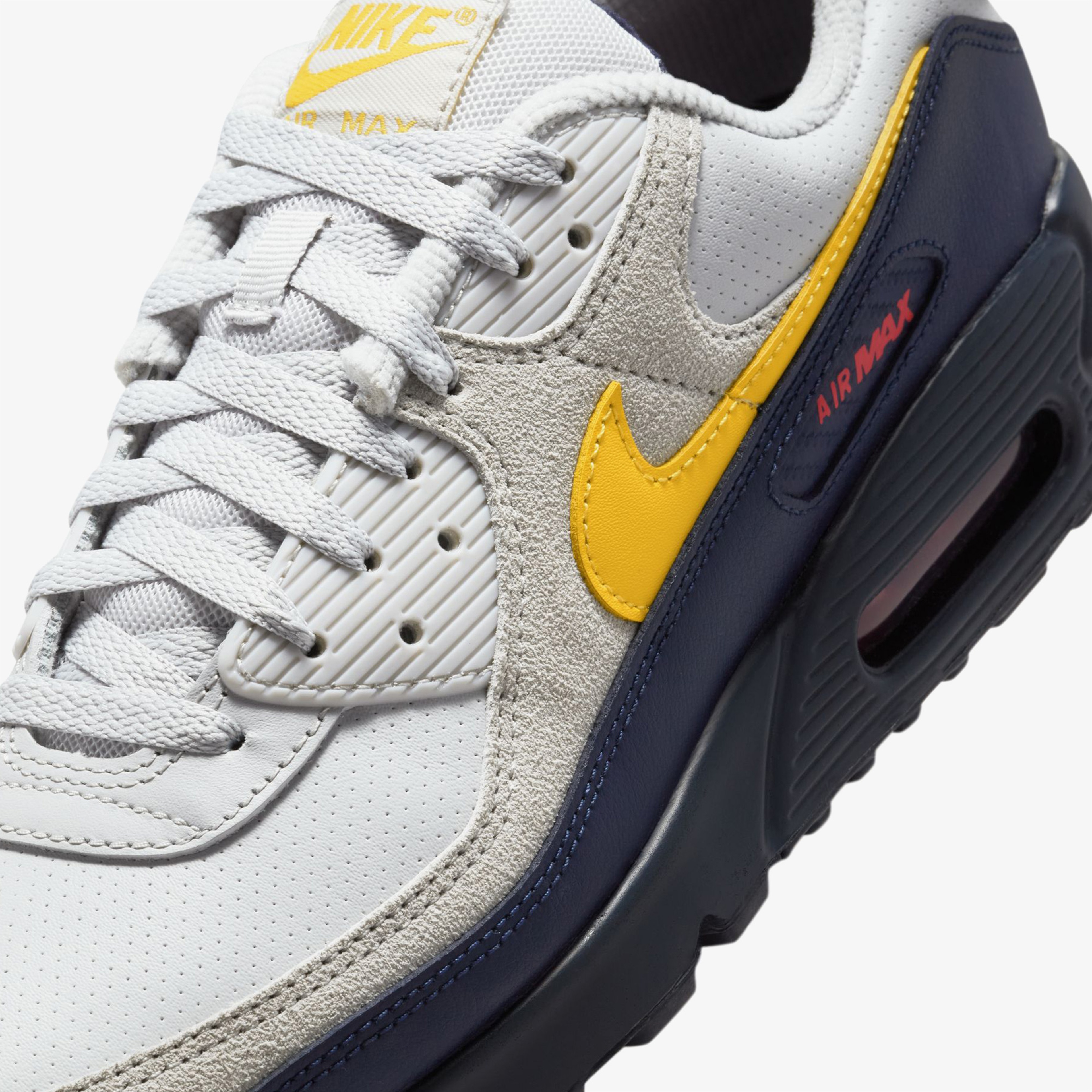 Nike Air Max 90 Erkek Gri Spor Ayakkabı