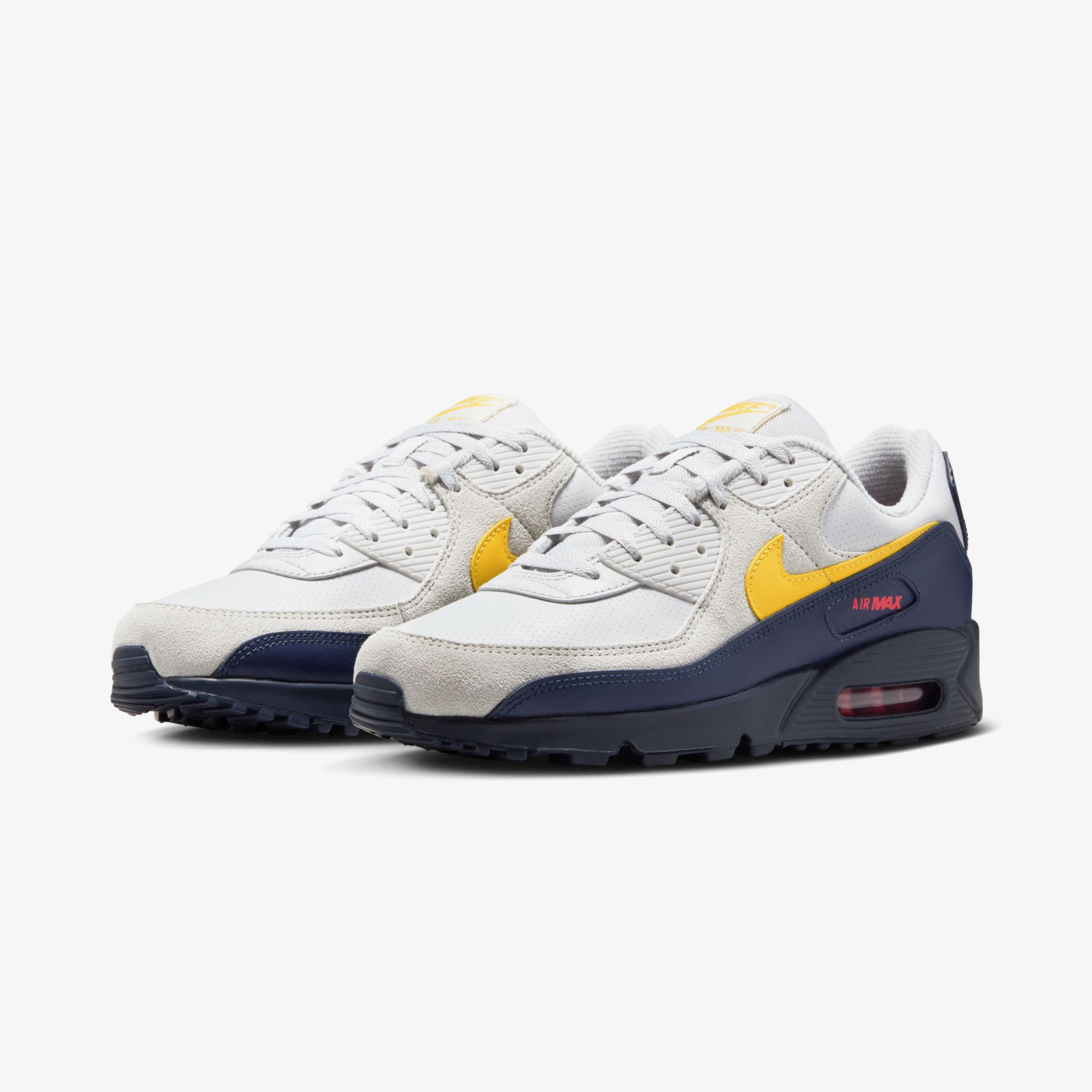 Nike Air Max 90 Erkek Gri Spor Ayakkabı