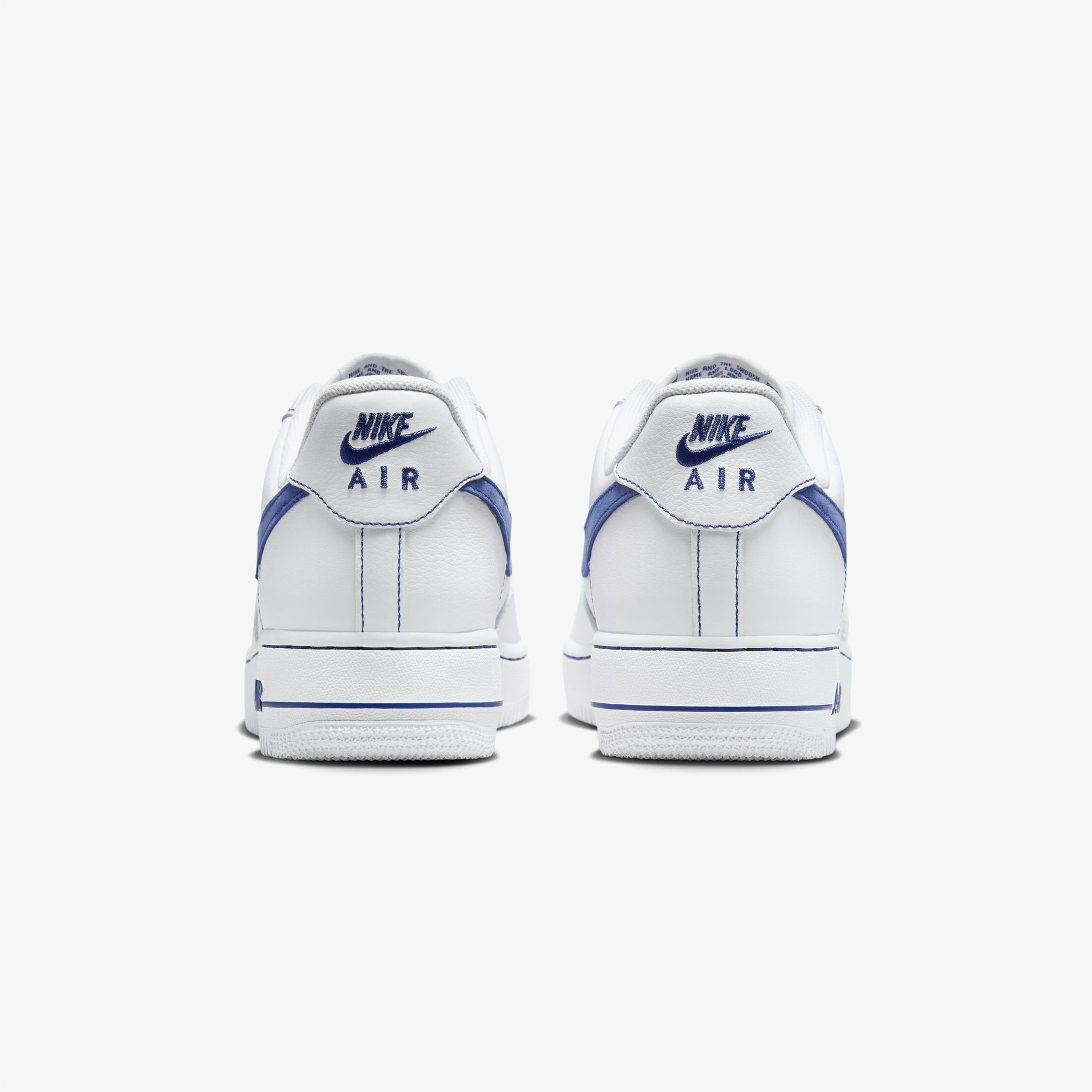 Nike Air Force 1 '07 LV Erkek Beyaz/Mavi Sneaker