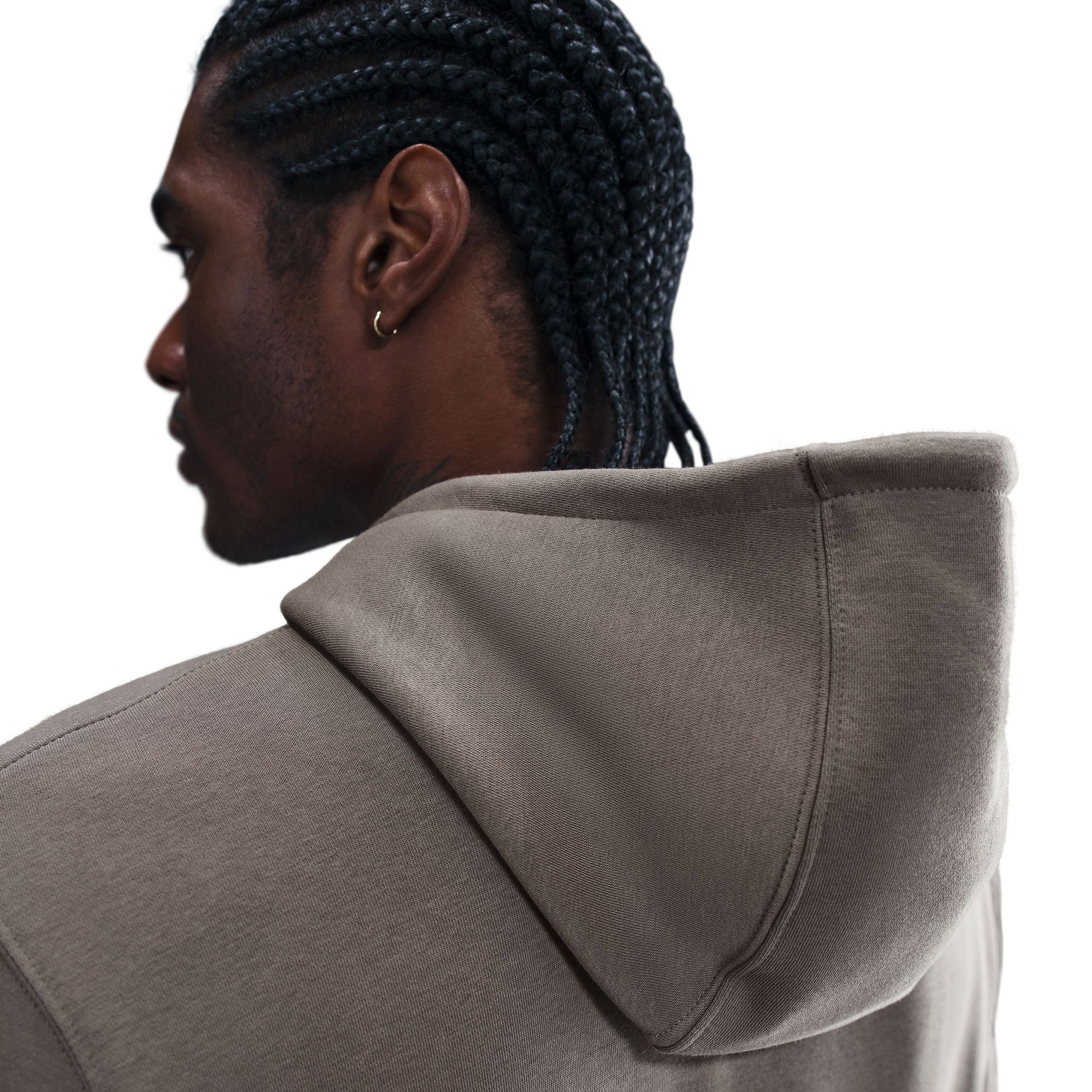 Nike Sportswear Club Gfx Erkek Kahverengi Sweatshirt