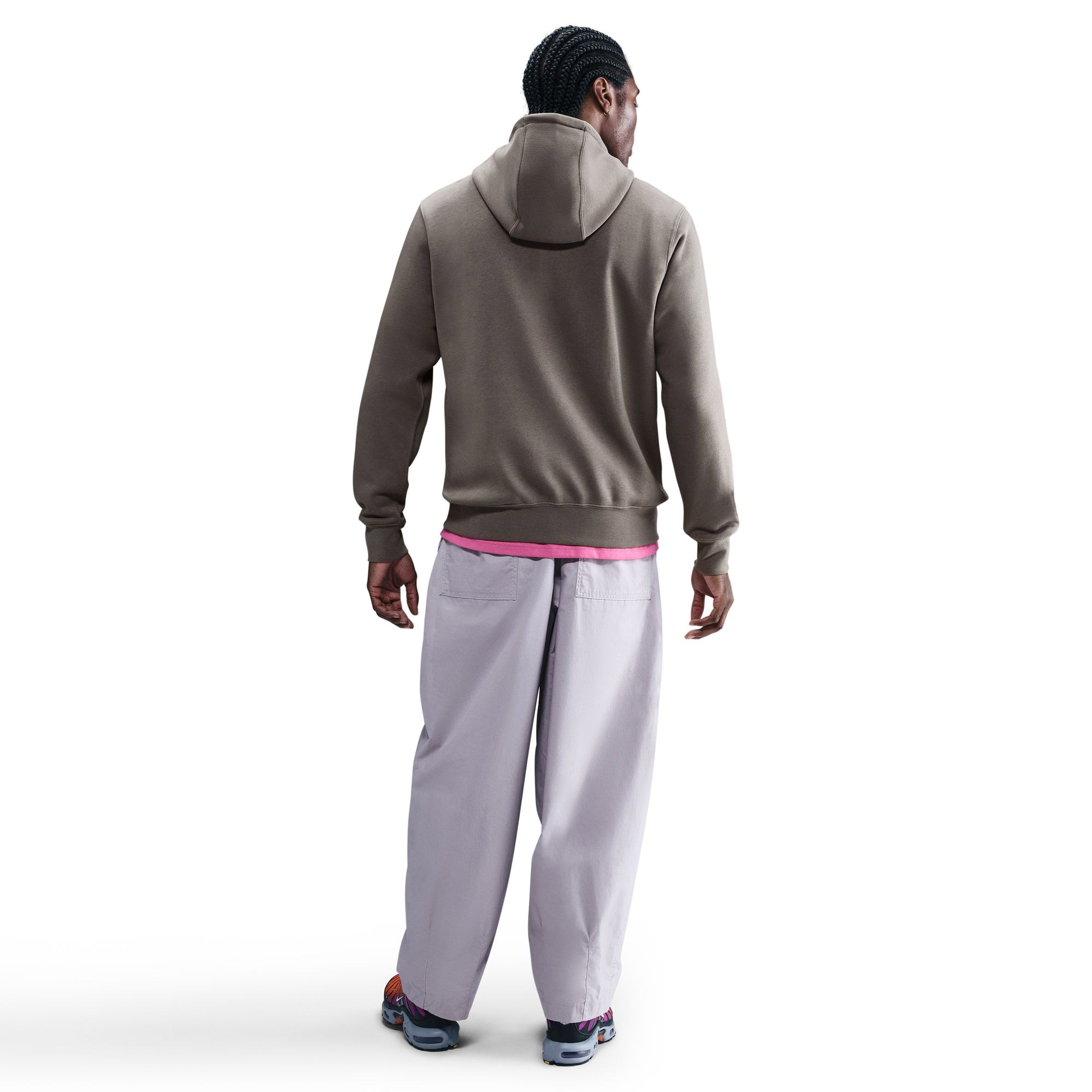 Nike Sportswear Club Gfx Erkek Kahverengi Sweatshirt