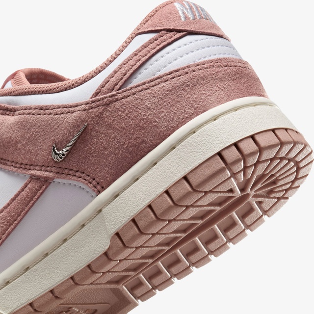 Nike Nike Dunk Low Kadın Beyaz/Pembe Spor Ayakkabı Occasion'da! Pembe - 10. görsel