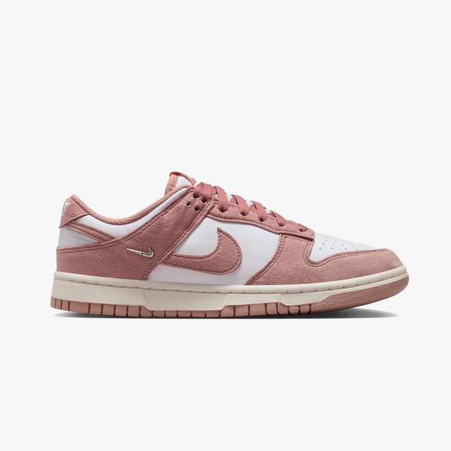 Nike Nike Dunk Low Kadın Beyaz/Pembe Spor Ayakkabı Occasion'da! Pembe - 2. görsel