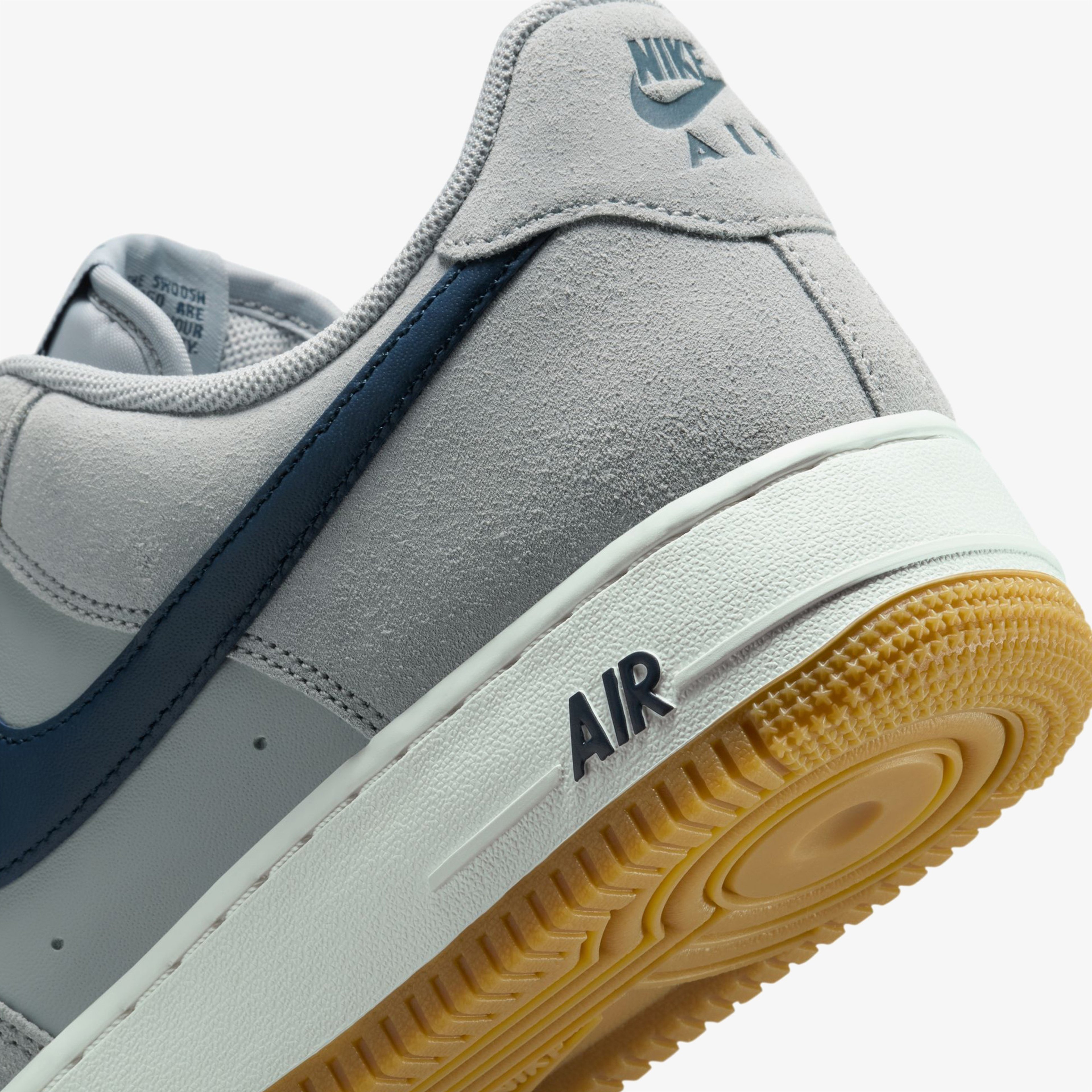 Nike Air Force 1 '07 LV8 Detroit Erkek Gri Spor Ayakkabı