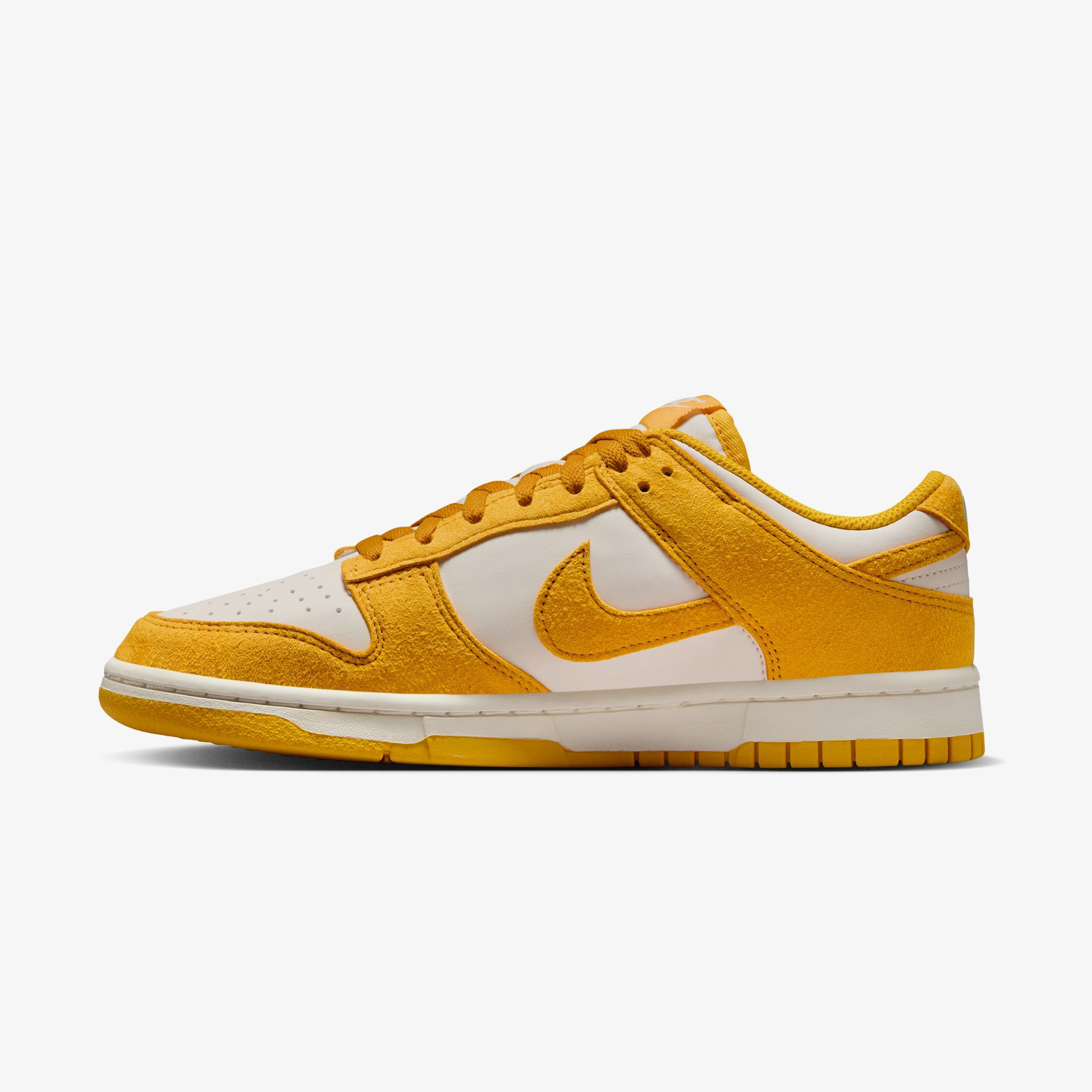 Nike Dunk Low Mini Swoosh Kadın Beyaz Spor Ayakkabı