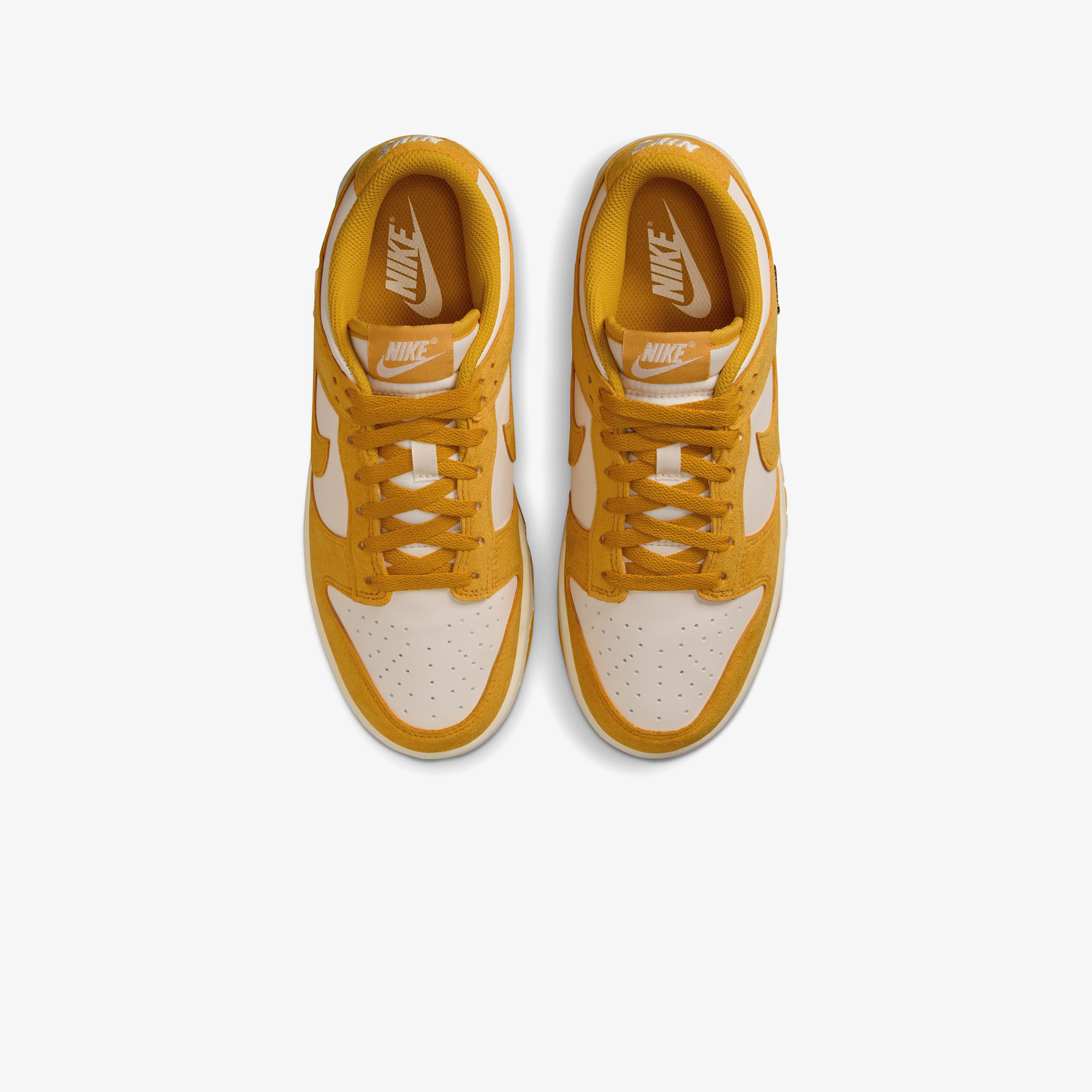 Nike Dunk Low Mini Swoosh Kadın Beyaz Spor Ayakkabı