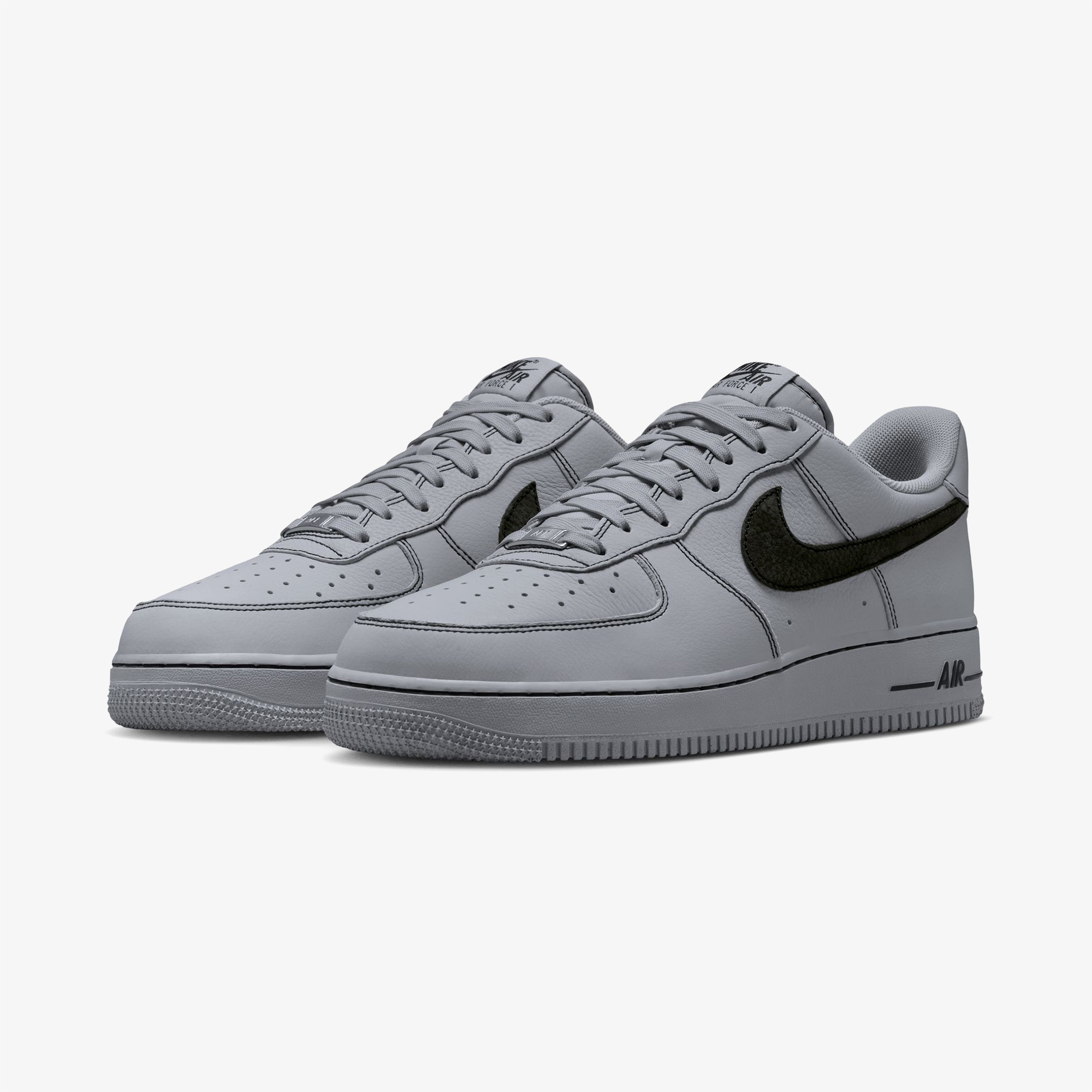 Nike Air Force 1 '07 LV8 Erkek Gri Spor Ayakkabı