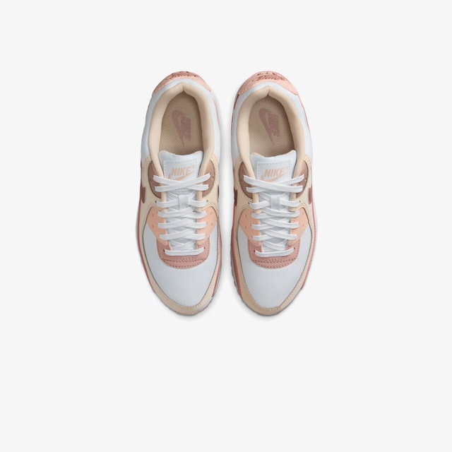 Nike Beyaz Nike Air Max 90 Next Nature Premium Kadın Spor Ayakkabı