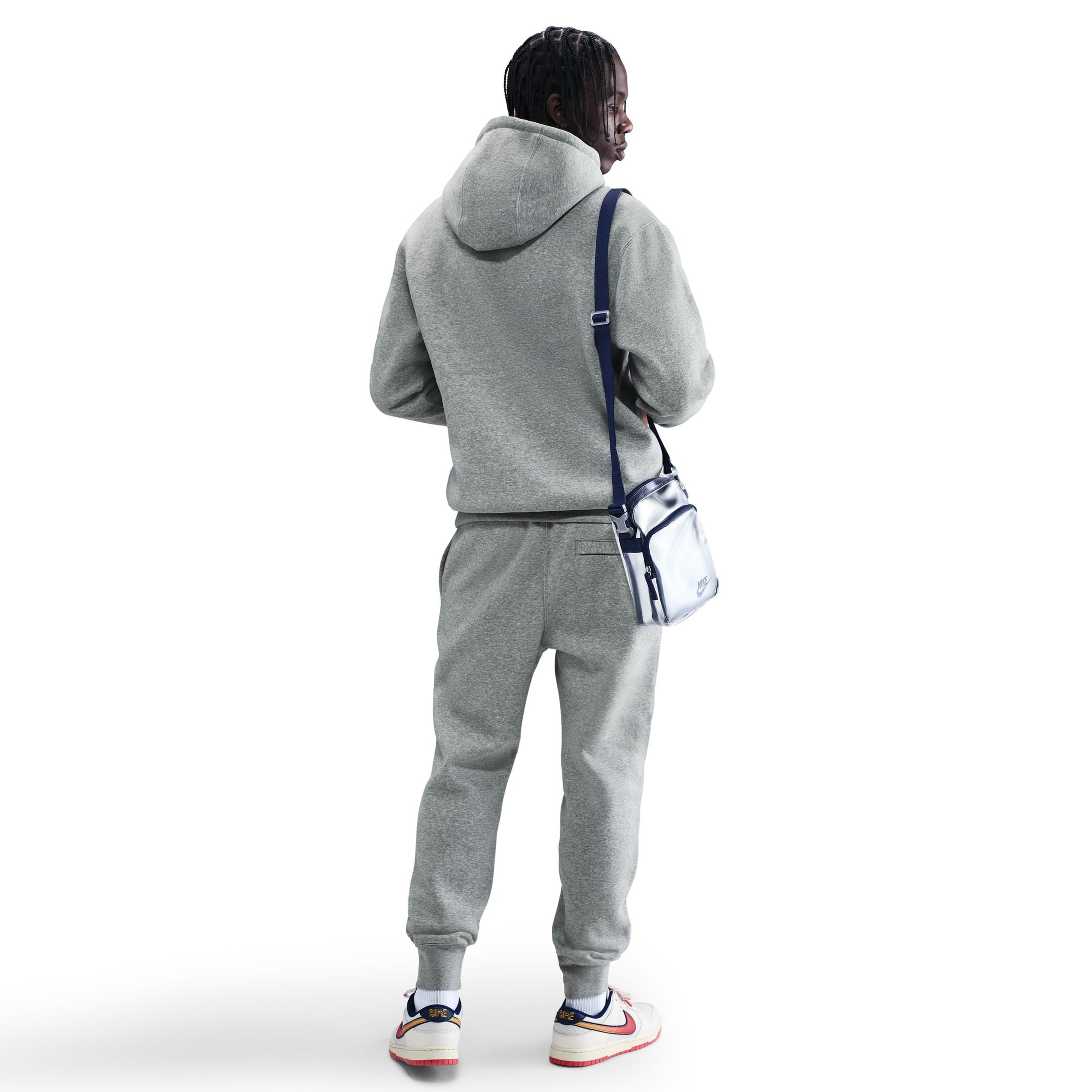 Nike Club Erkek Gri Eşofman Altı