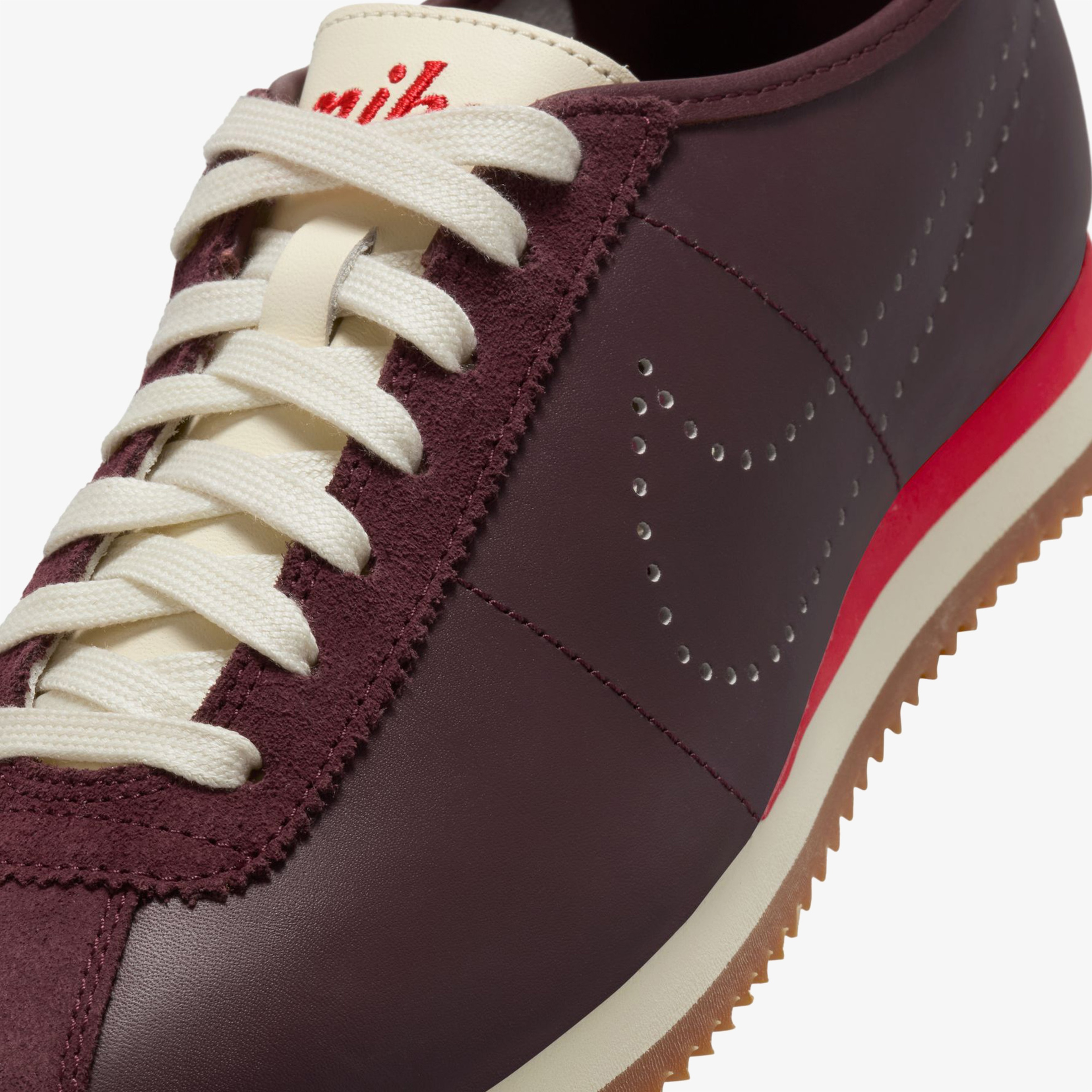 Nike Cortez Lt Kadın Bordo Spor Ayakkabı