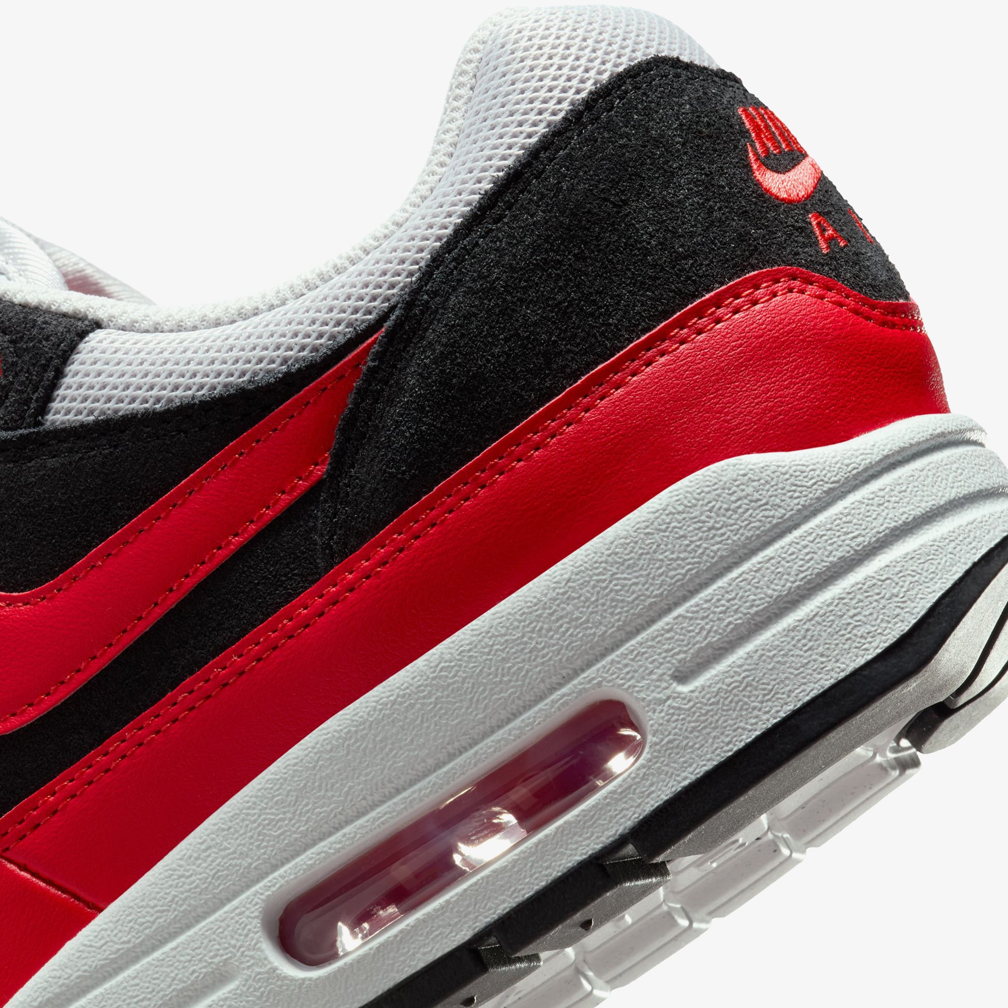 Nike Air Max 1 Essentials Erkek Kırmızı/Siyah Spor Ayakkabı