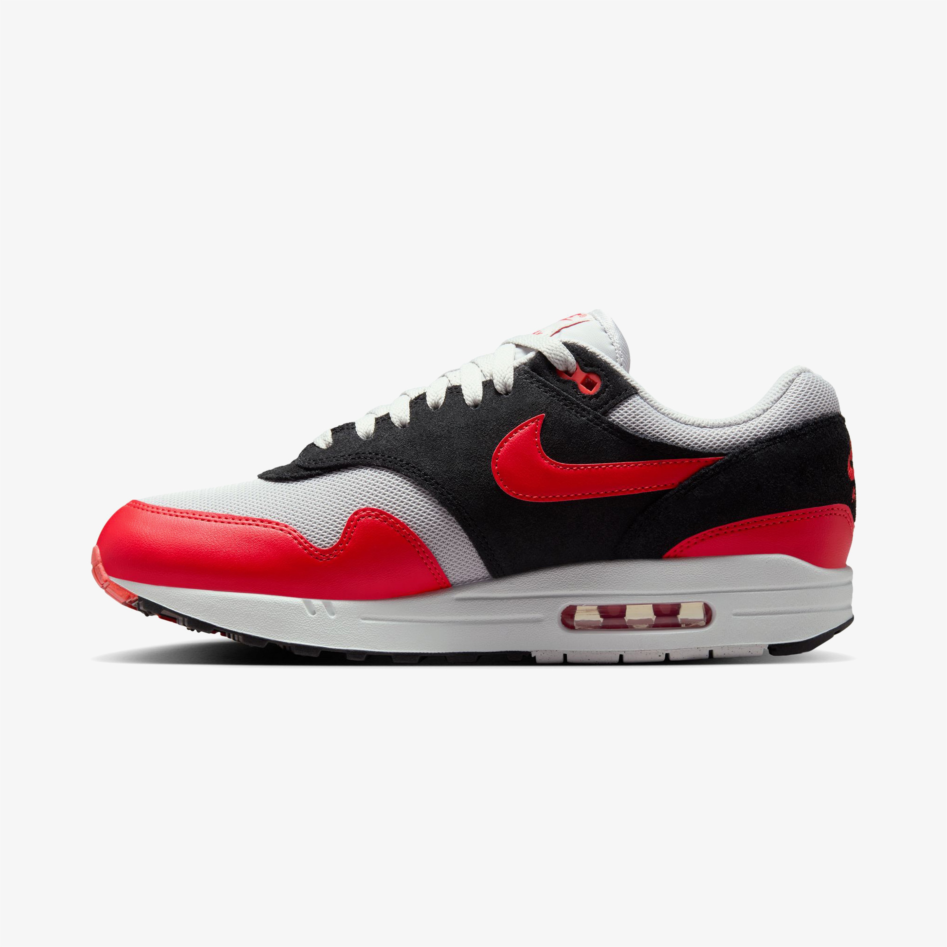 Nike Air Max 1 Essentials Erkek Kırmızı/Siyah Spor Ayakkabı