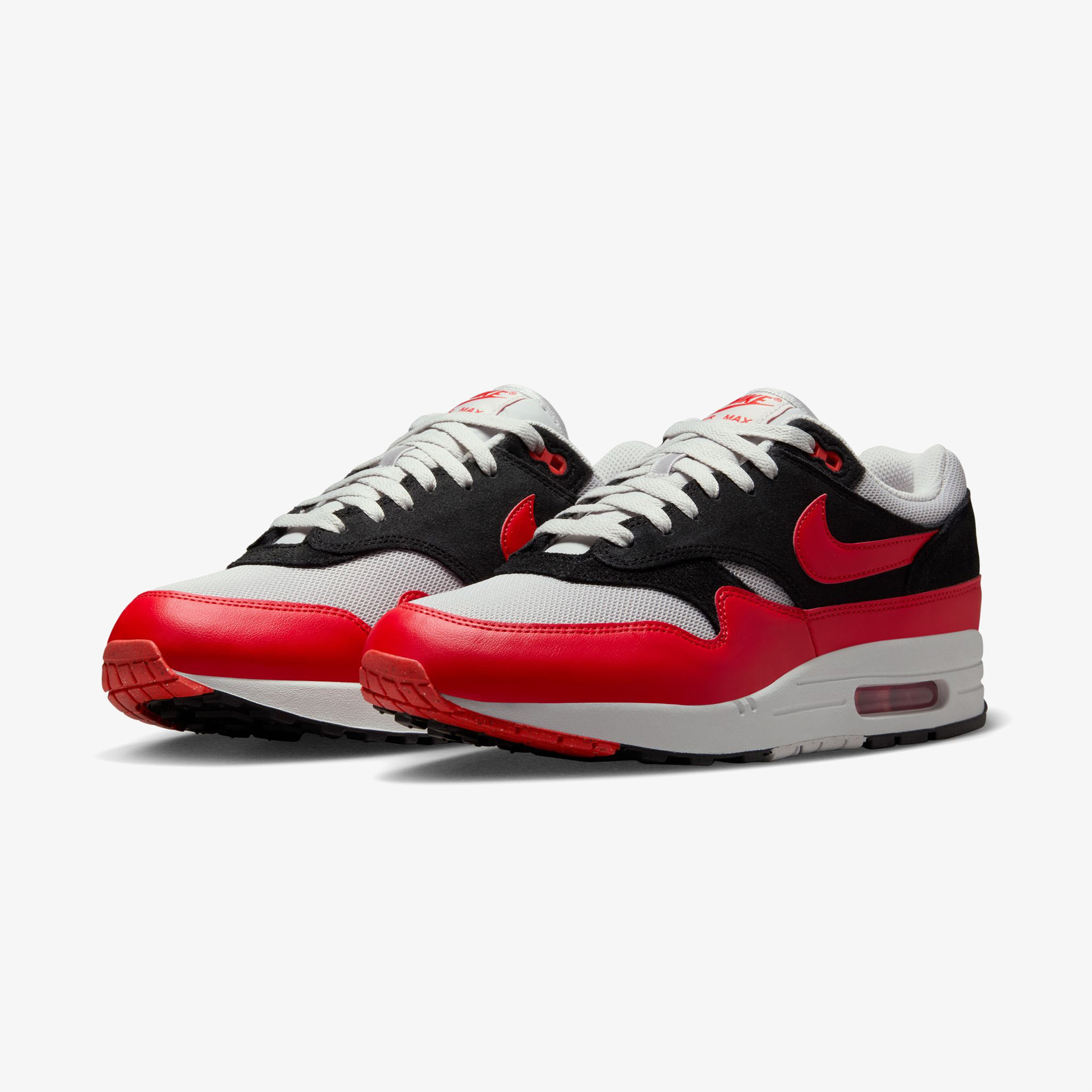 Nike Air Max 1 Essentials Erkek Kırmızı/Siyah Spor Ayakkabı