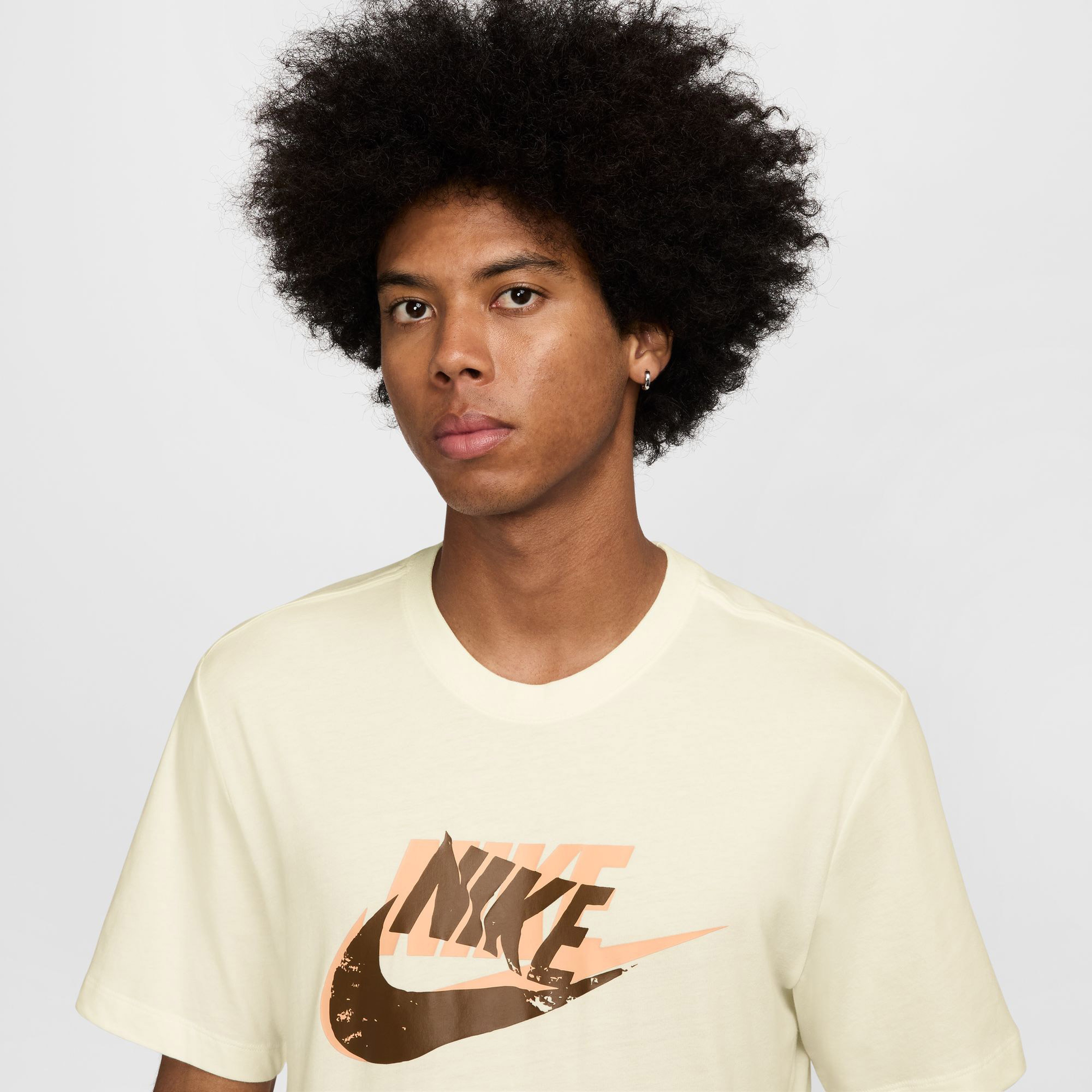 Nike Sportswear Futura Erkek Bej T-Shirt