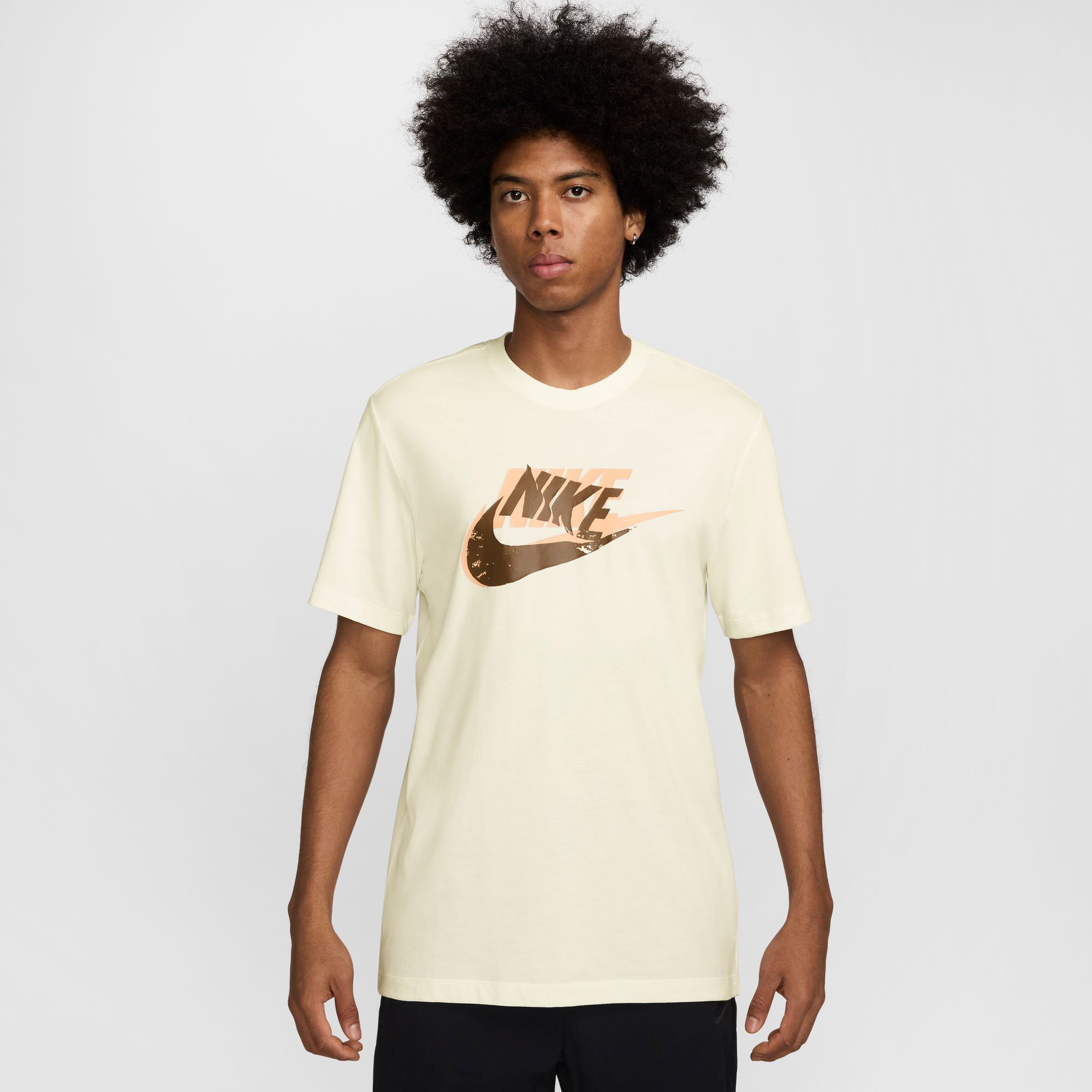 Nike Sportswear Futura Erkek Bej T-Shirt