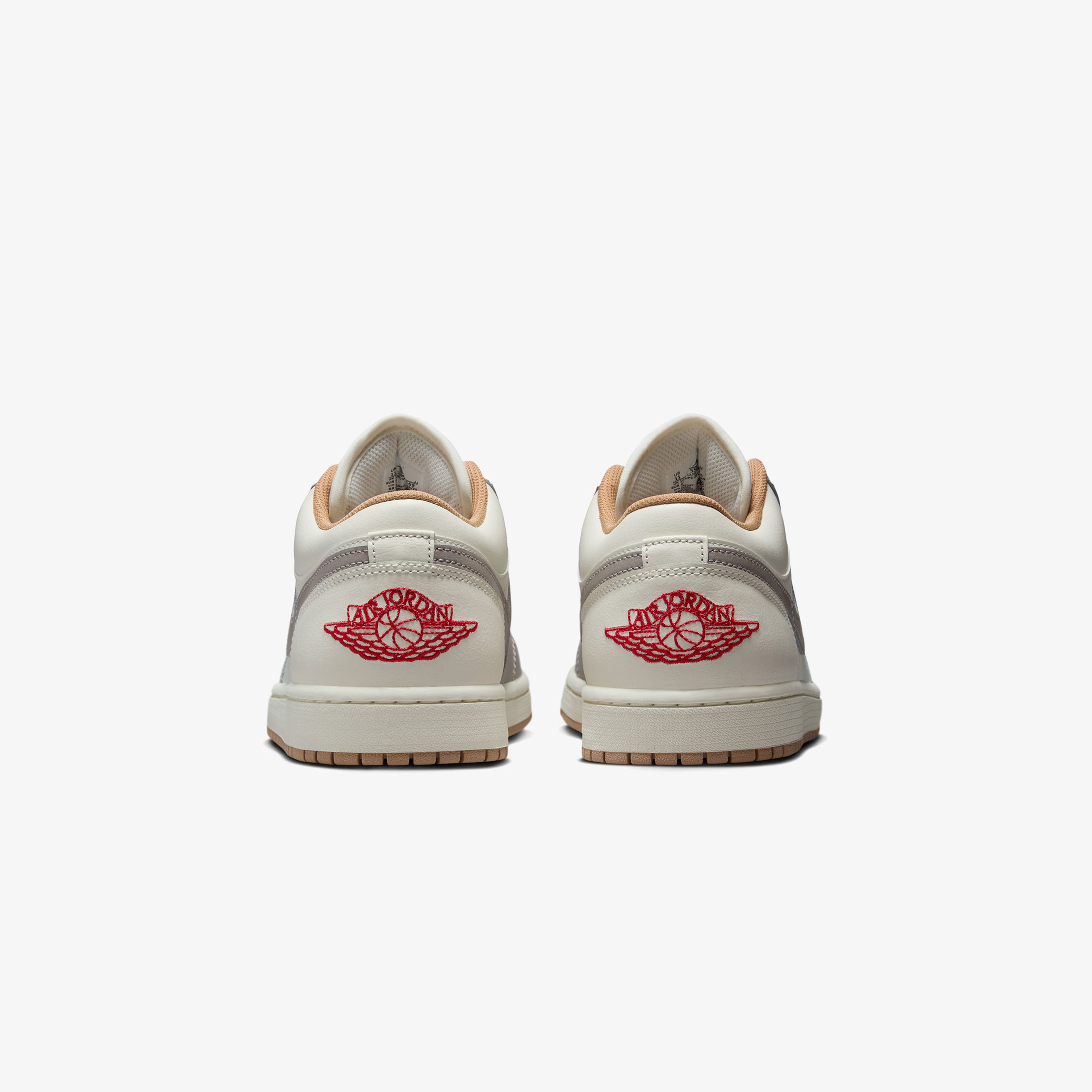 Nike Air Jordan 1 Low Erkek Gri Spor Ayakkabı