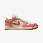 Nike Air Jordan 1 Low Kadın Beyaz/Pembe Spor Ayakkabı