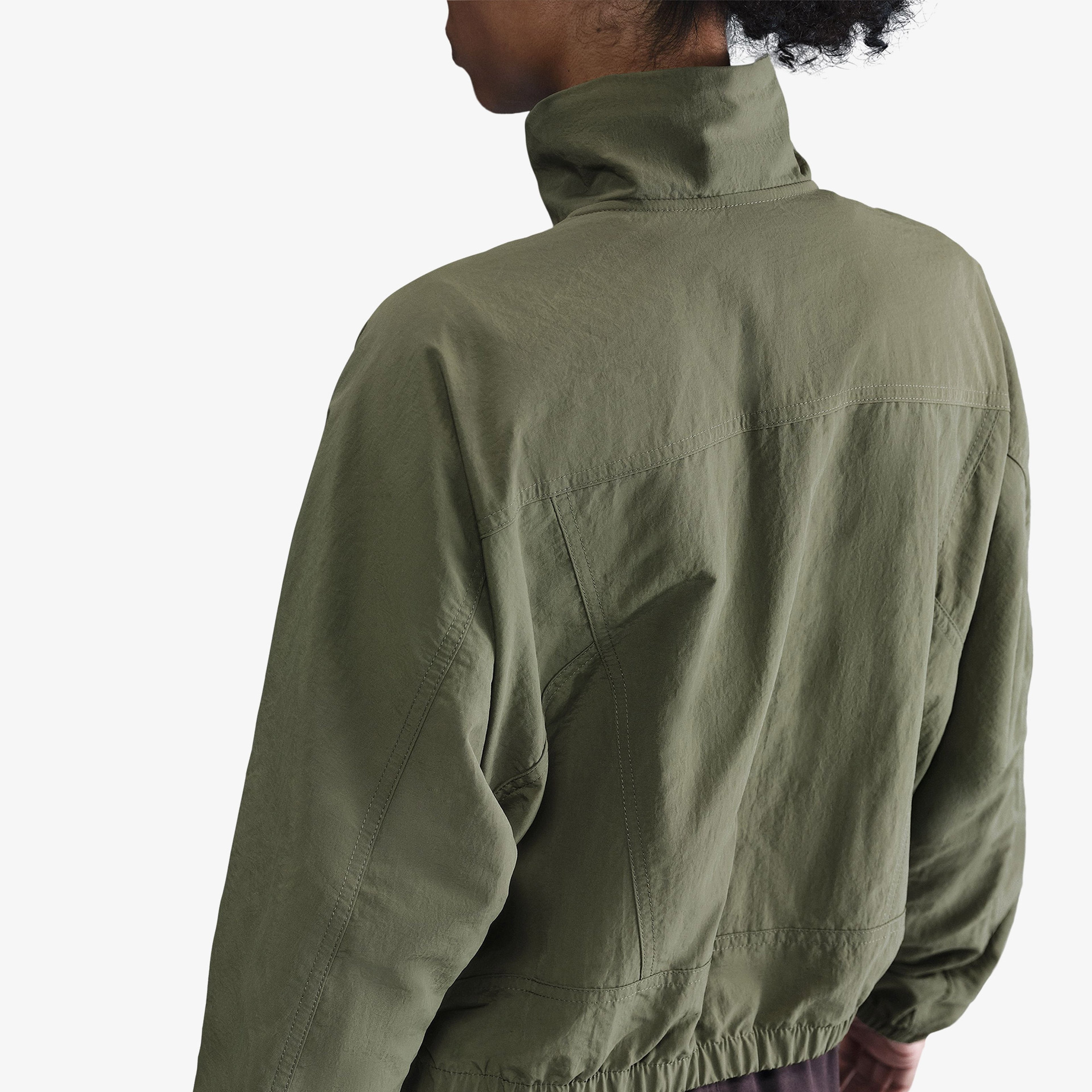 Nike Sportswear Everything Woven Kadın Yeşil Ceket