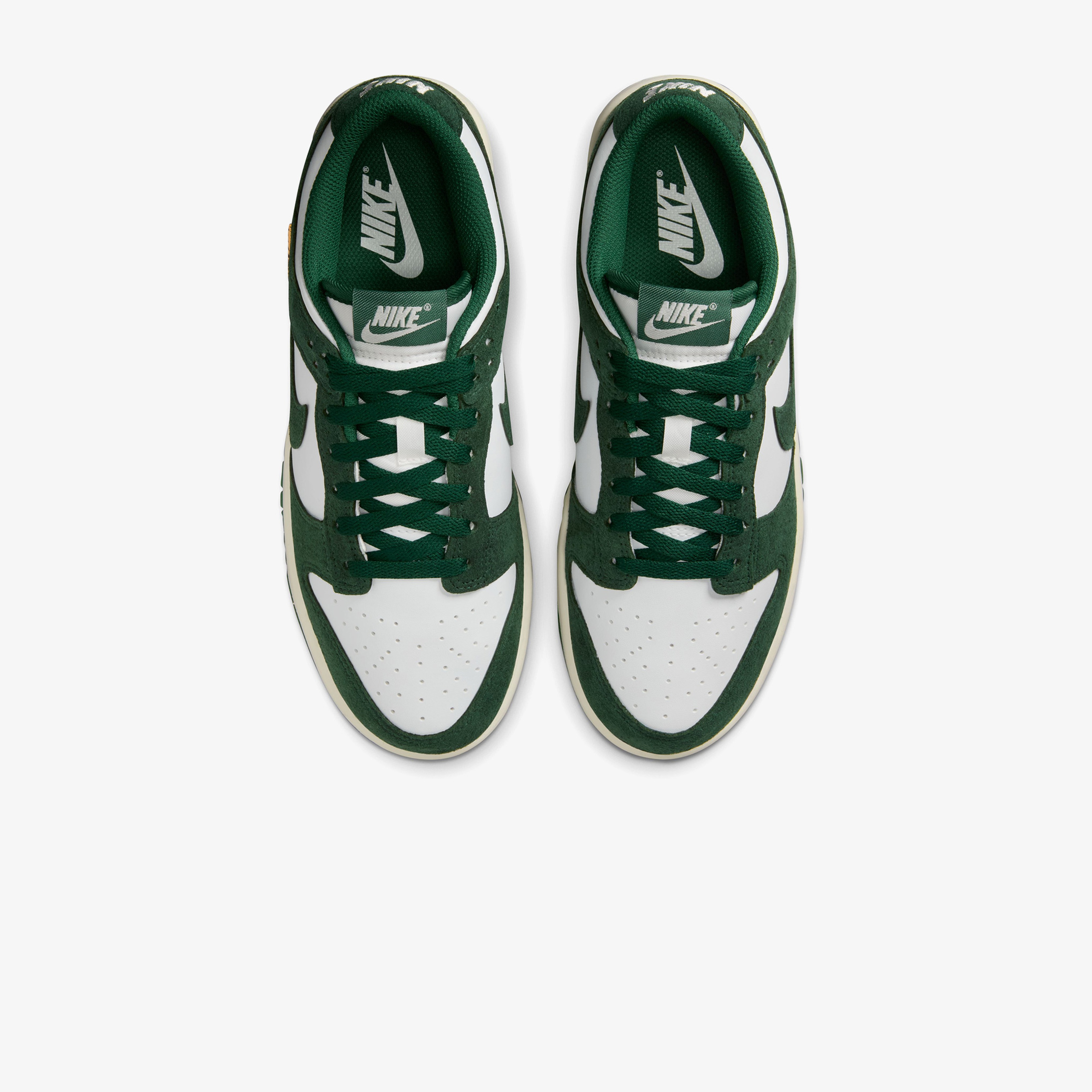 Nike Dunk Low Mini Swoosh Kadın Beyaz Spor Ayakkabı