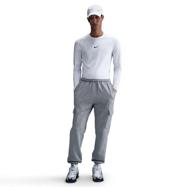Nike Club Fleece Kargo Erkek Gri Eşofman Altı