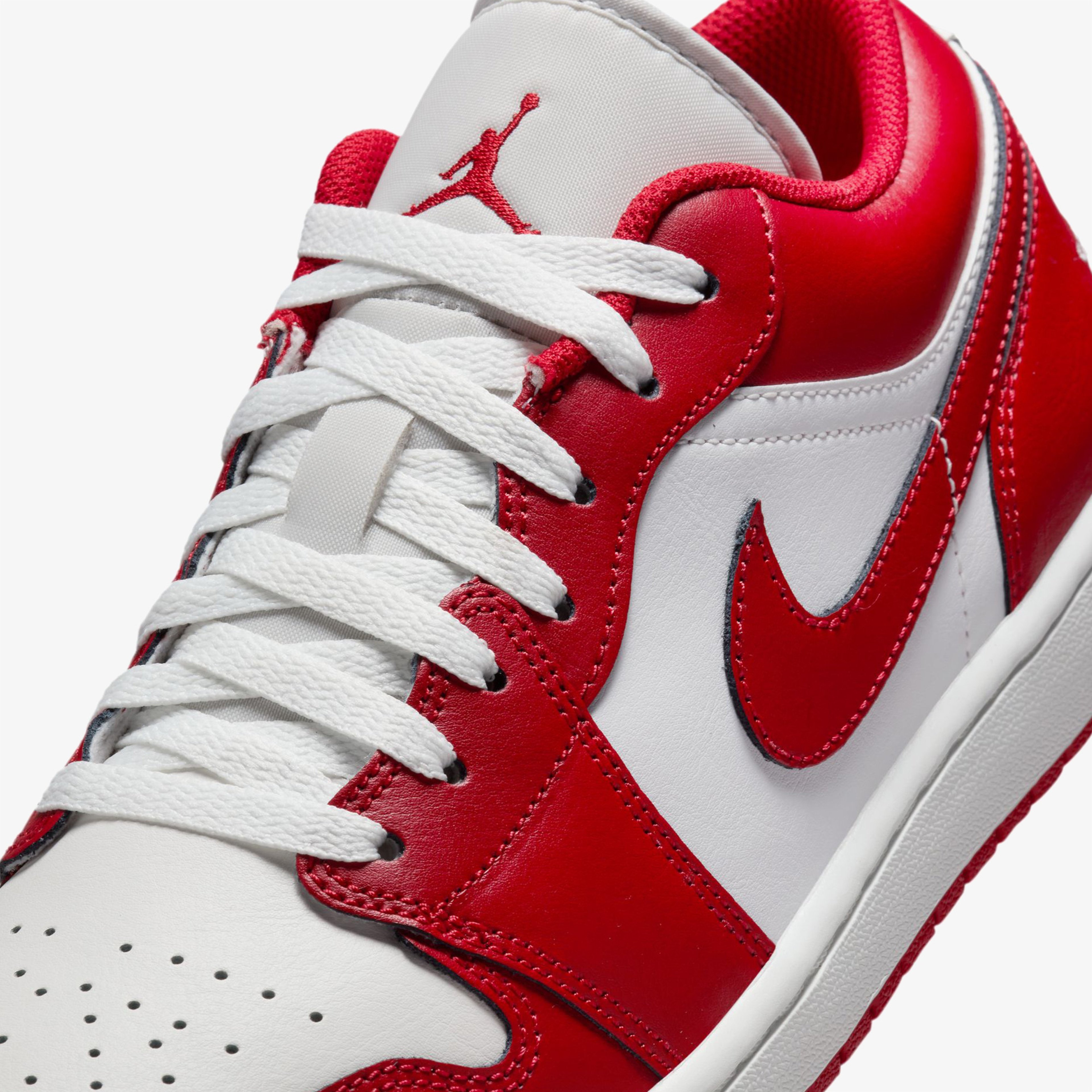 Nike Air Jordan 1 Low Erkek Kırmızı Spor Ayakkabı