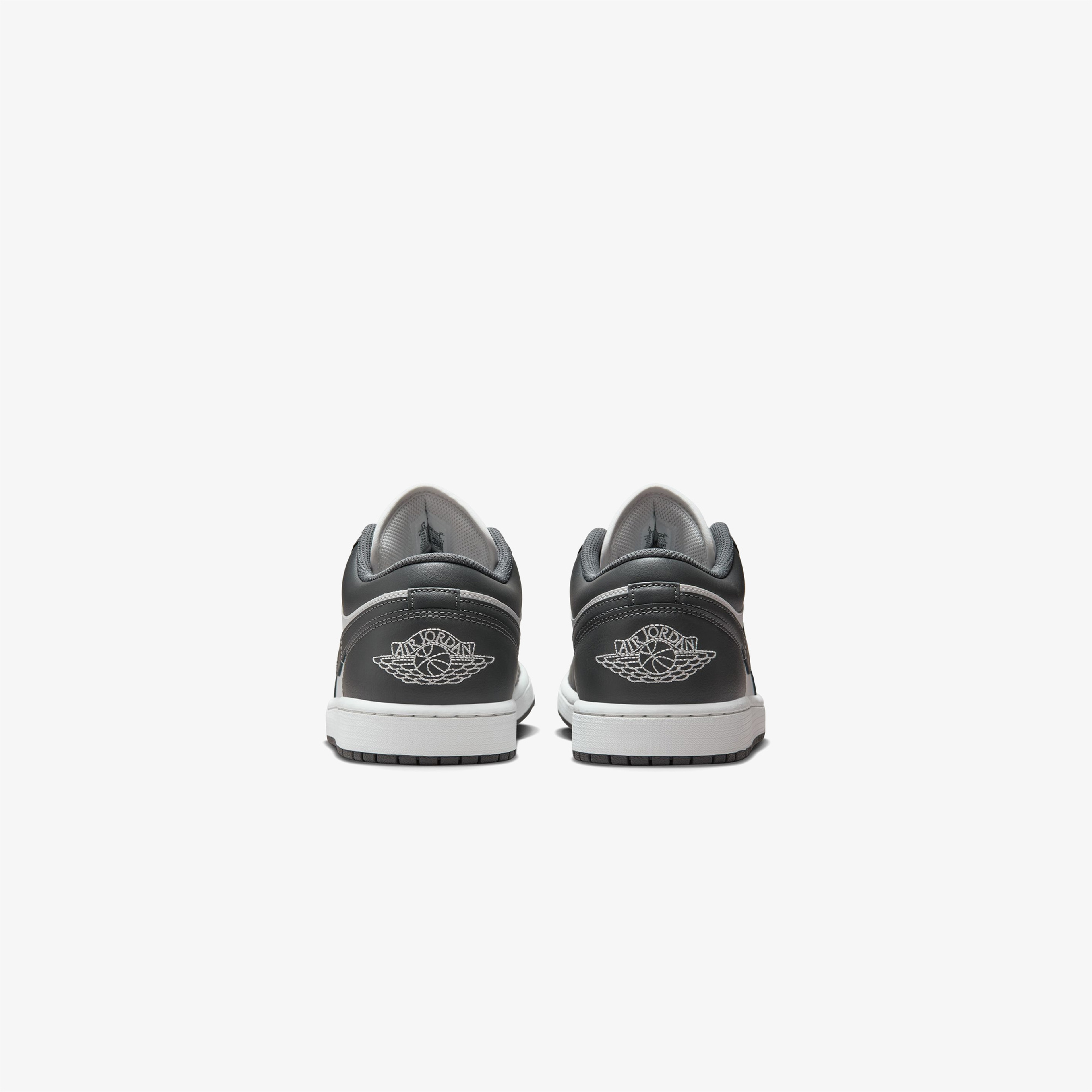 Nike Air Jordan 1 Low Erkek Gri Spor Ayakkabı