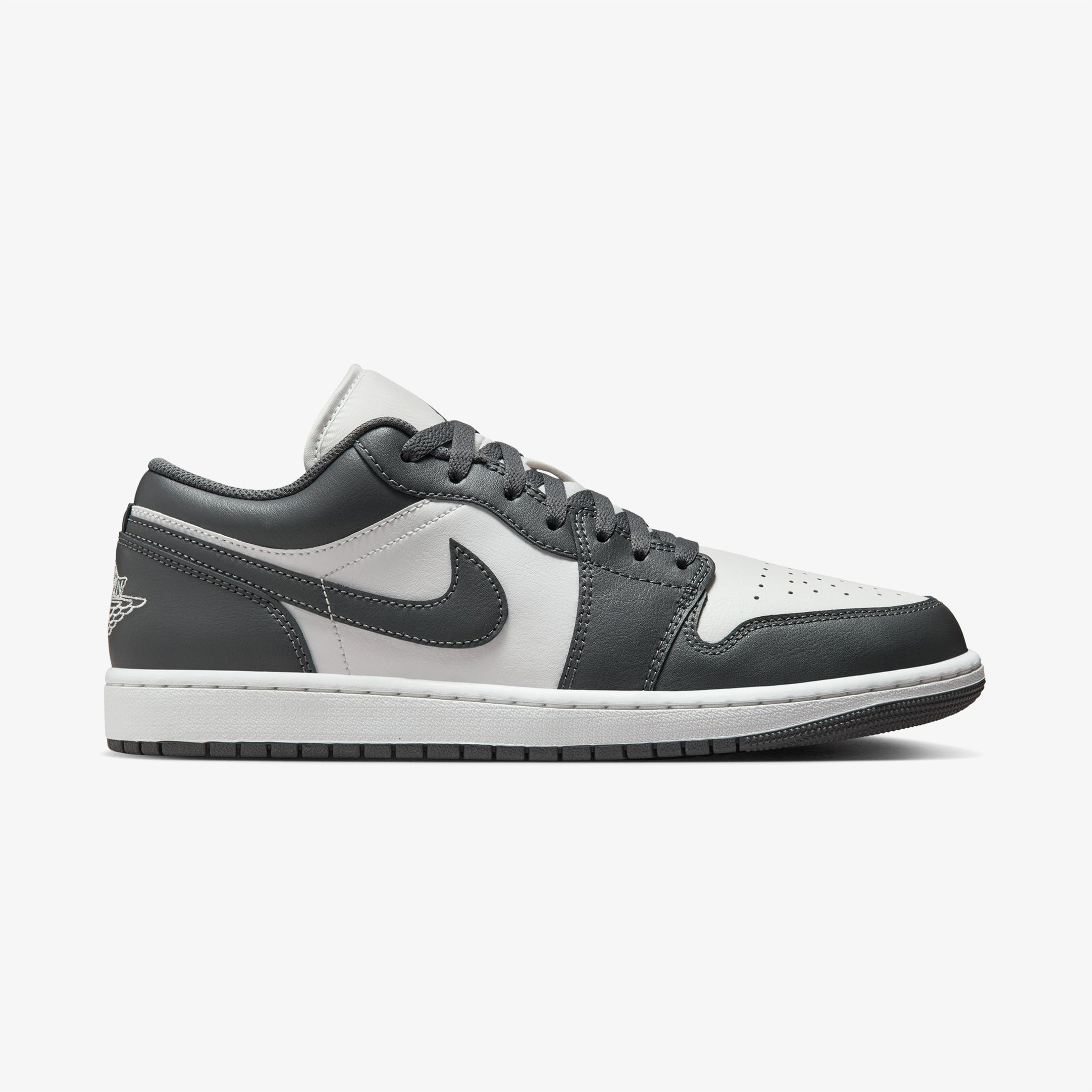 Nike Air Jordan 1 Low Erkek Gri Spor Ayakkabı