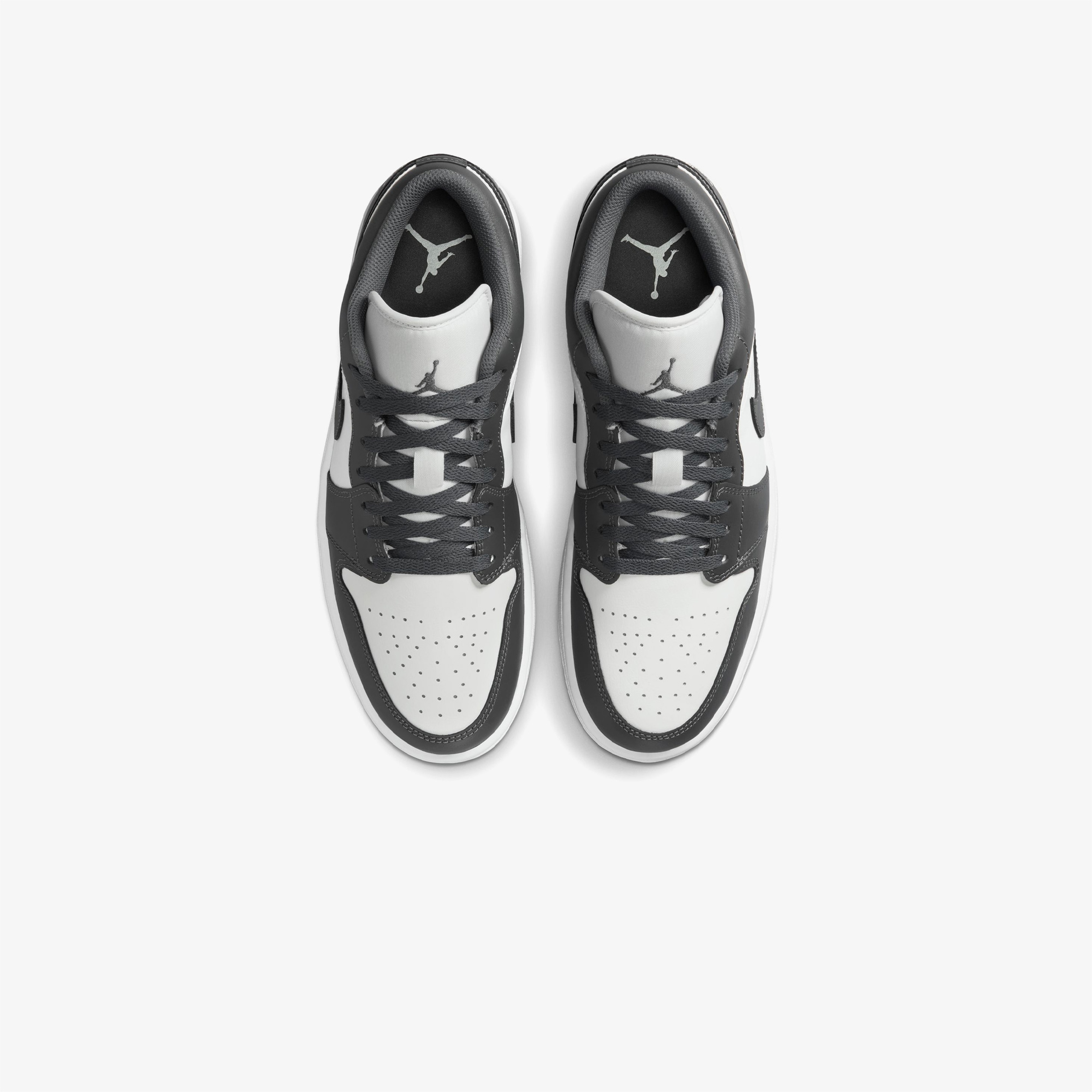 Nike Air Jordan 1 Low Erkek Gri Spor Ayakkabı