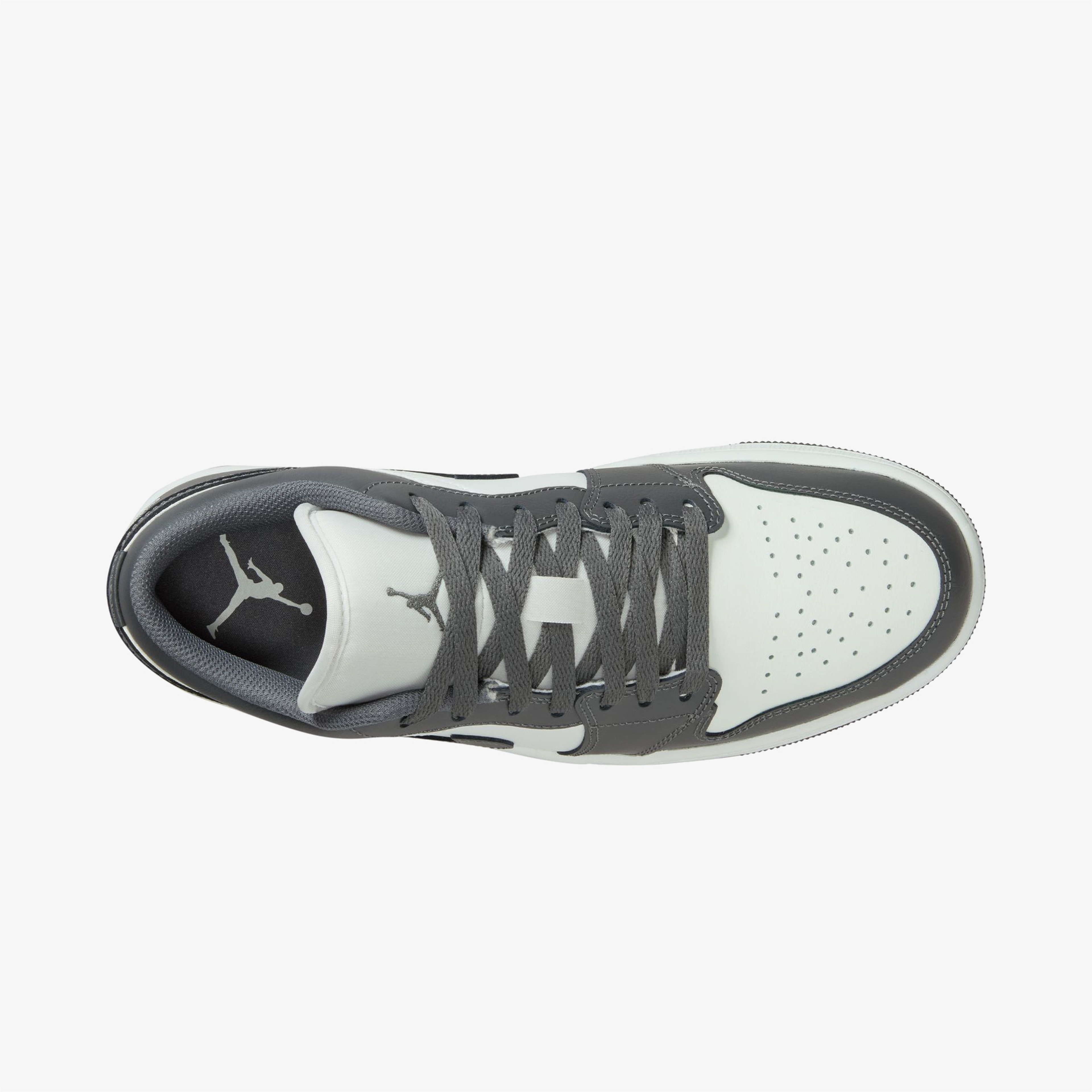 Nike Air Jordan 1 Low Erkek Gri Spor Ayakkabı